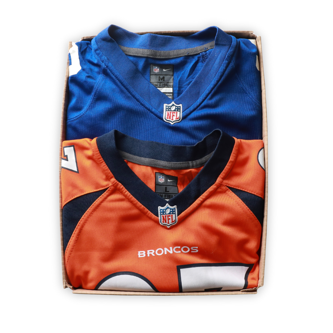 NBA/NFL/NHL JERSEY VINTAGE MYSTERY BOX - 2 PIECES