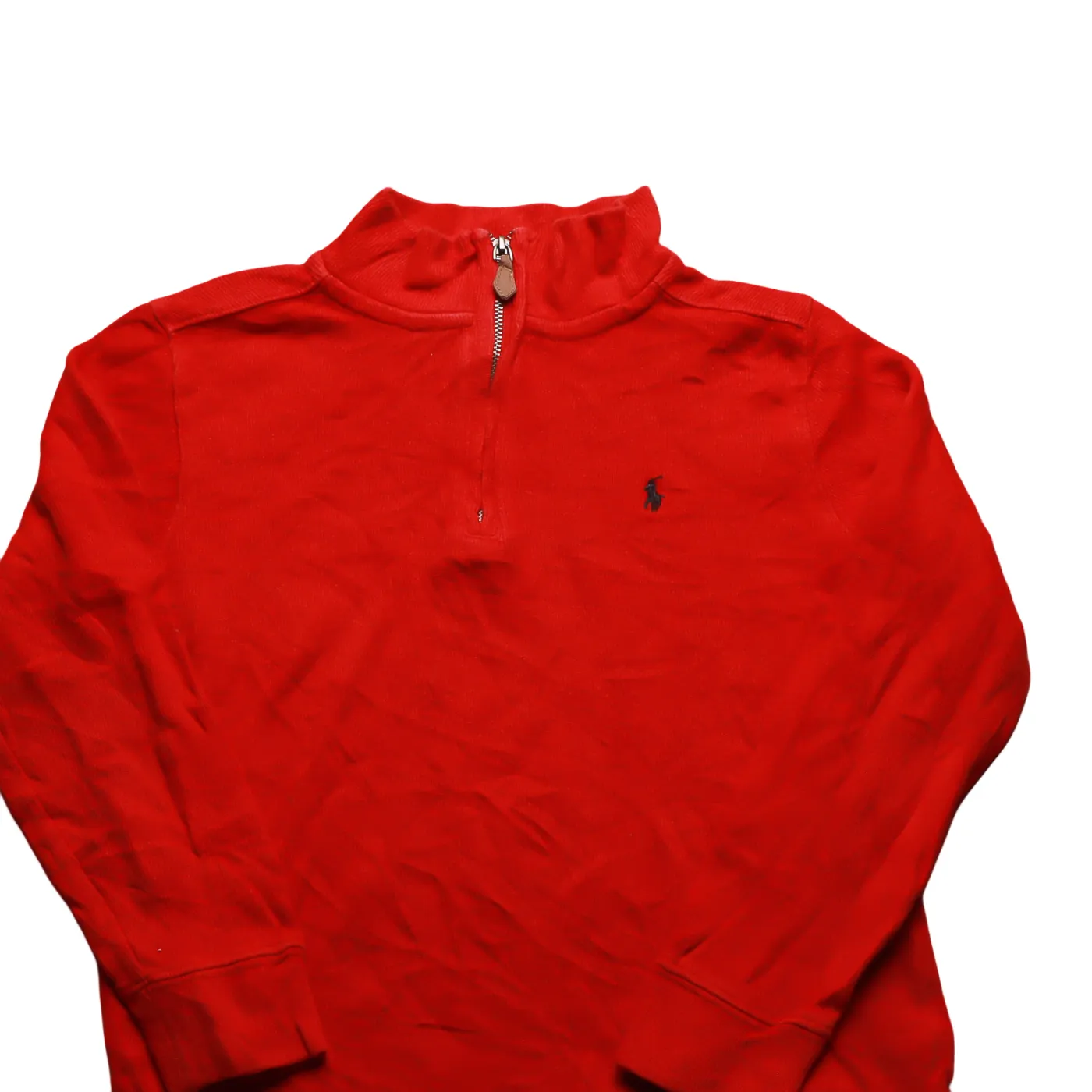 Ralph Lauren Kids 1/4 Zip Jumper Red Age 6Y