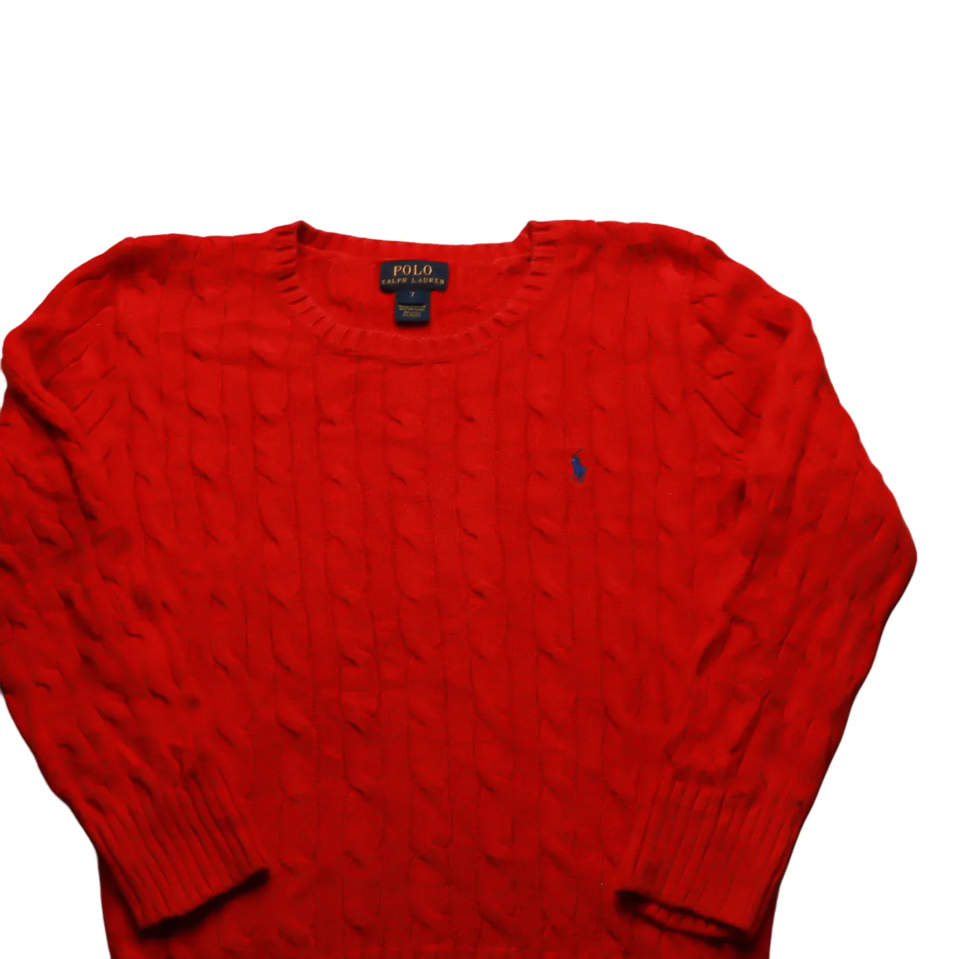Ralph Lauren Kids Jumper Red Age 7Y