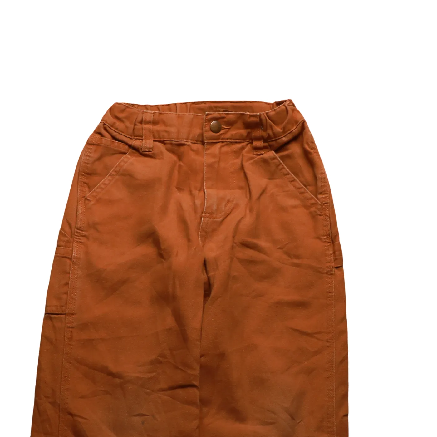 Carhartt Kids Khaki Trousers Brown Age 4Y