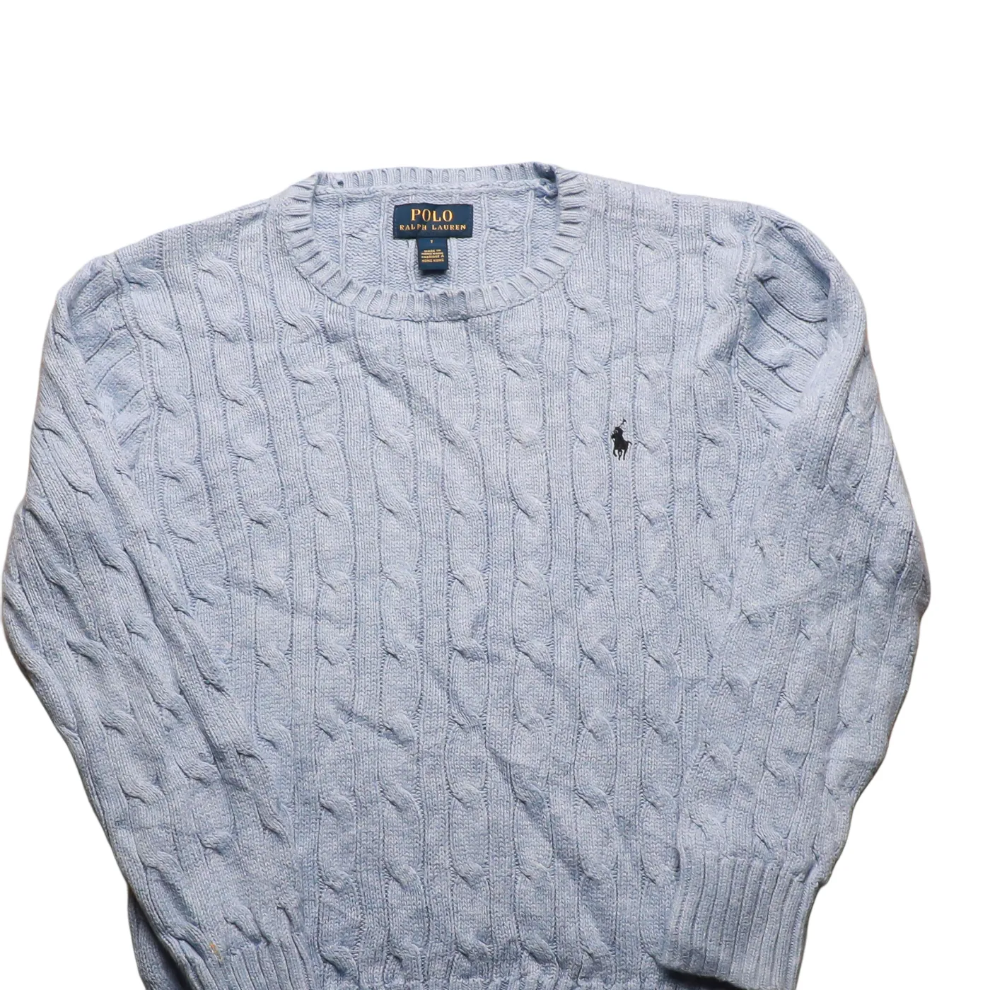 Ralph Lauren Kids Knitwear Jumper Blue Age 7Y