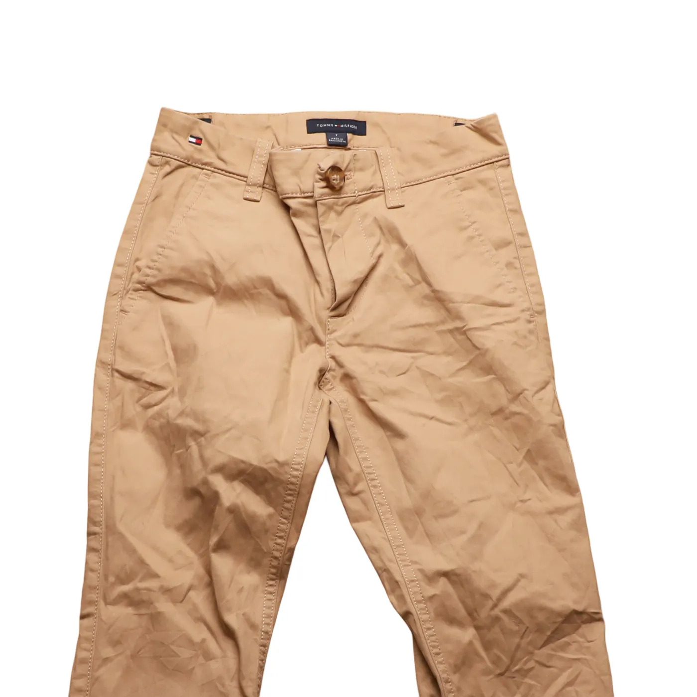 Tommy Hilfiger Kids Chinos Trousers Brown Age 6Y