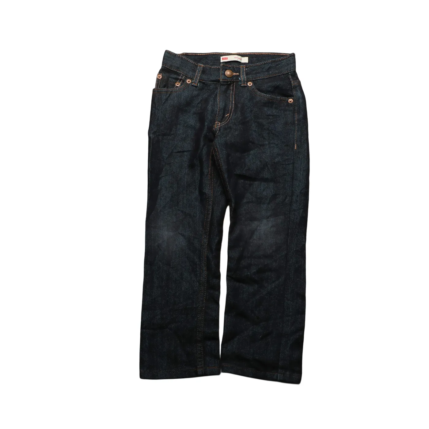 Levis Kids Slim Fit Denim Jeans Trousers Blue Age 5Y