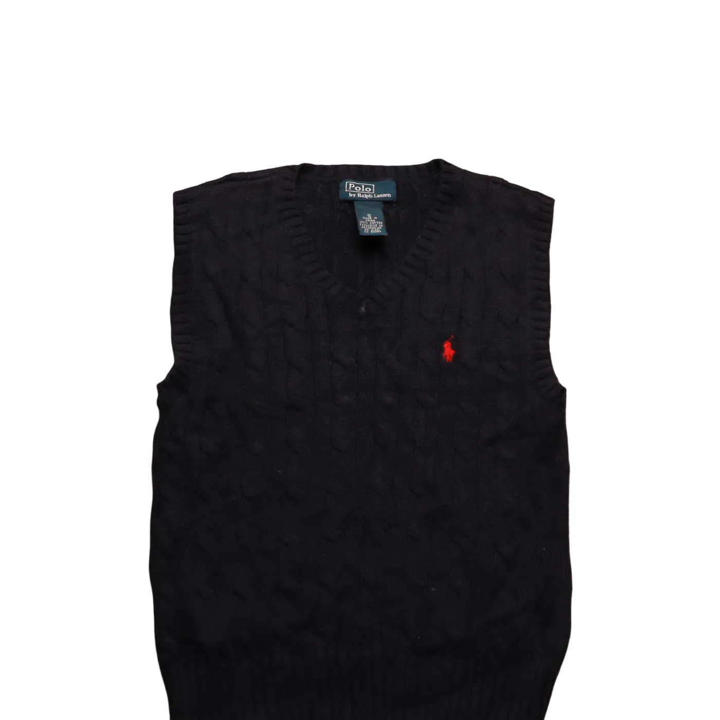 Ralph Lauren Kids Knitwear Vest Blue Age 5Y