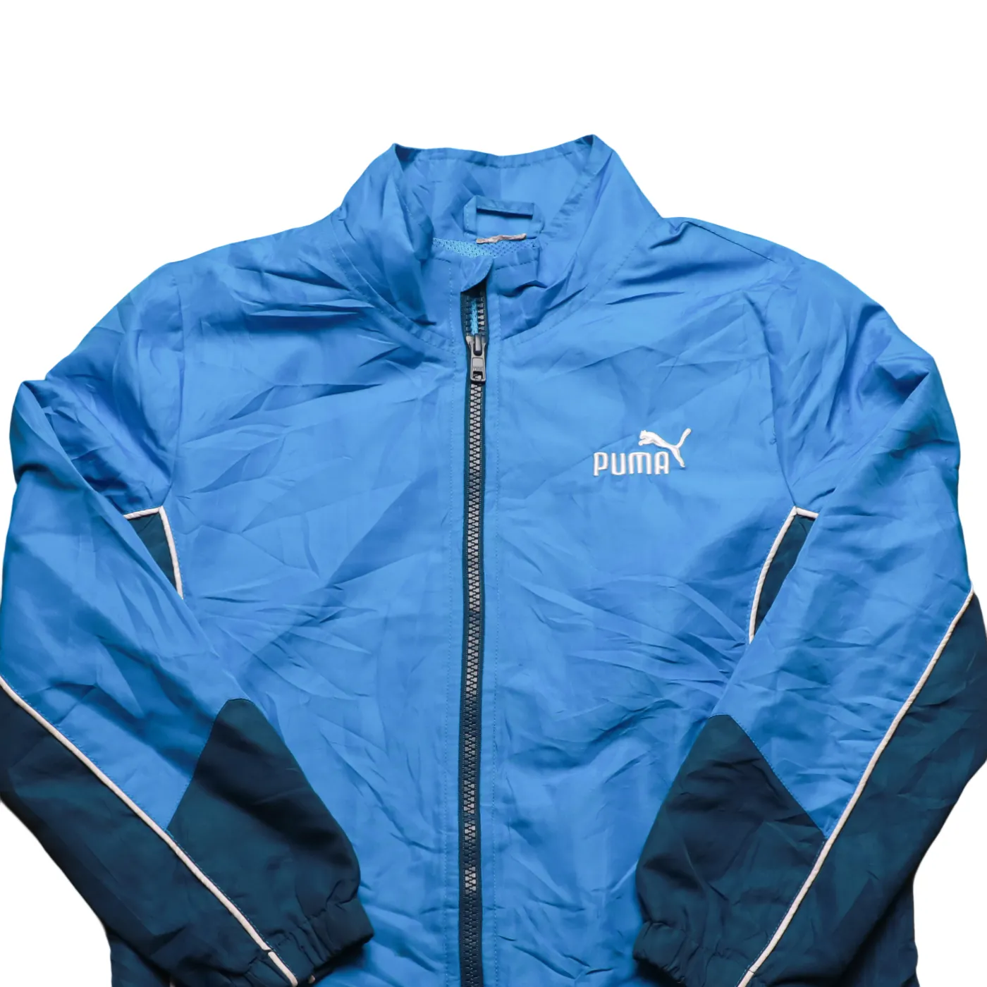 Puma Kids Track Jacket Blue Age 6Y