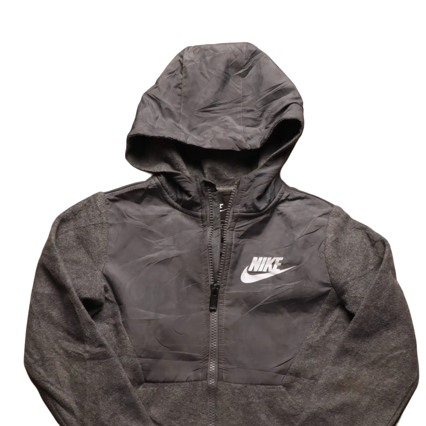 Nike Kids Fleece Hoodie Grey Age 5-6Y