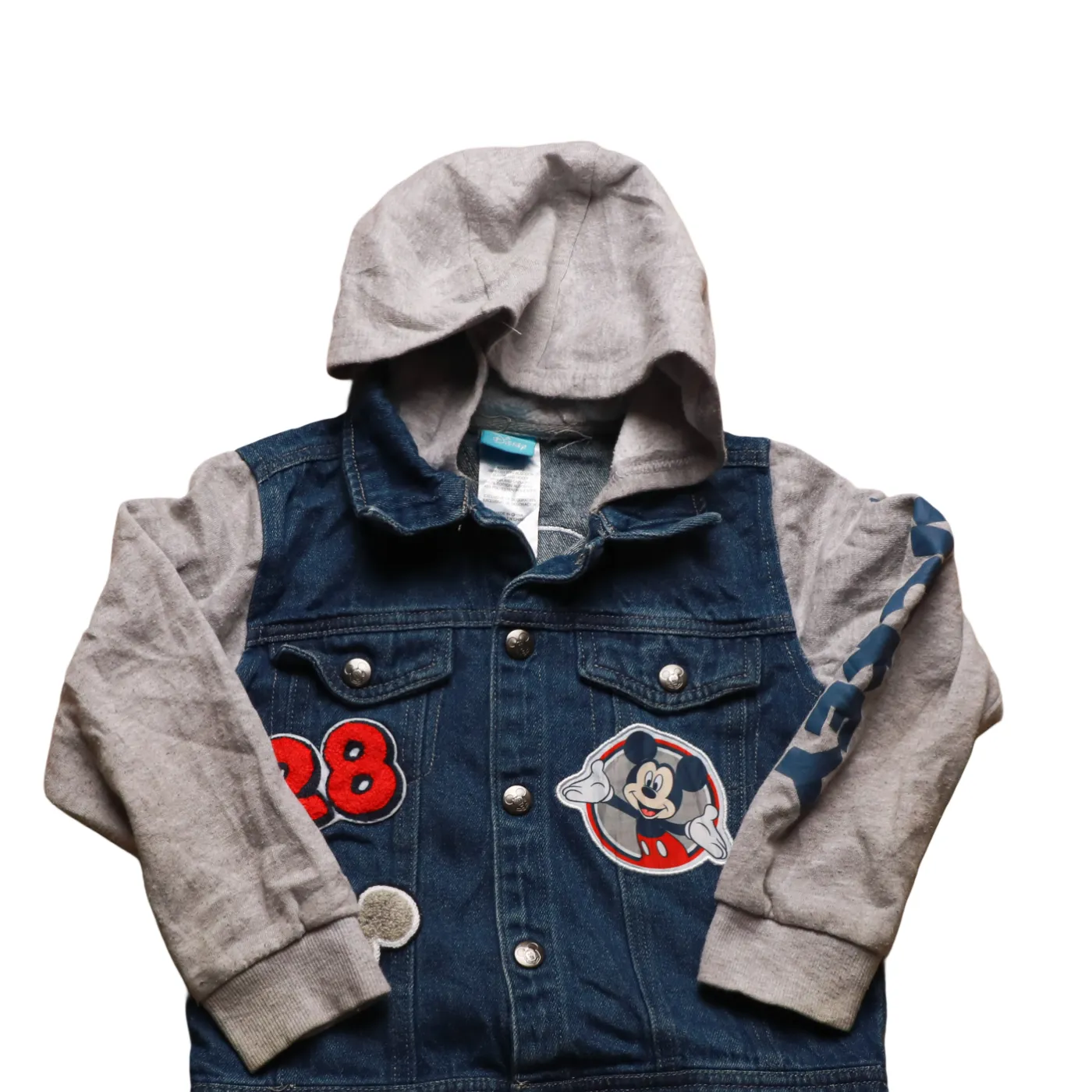 Disney Kids Denim Jacket Blue Age 5-6Y