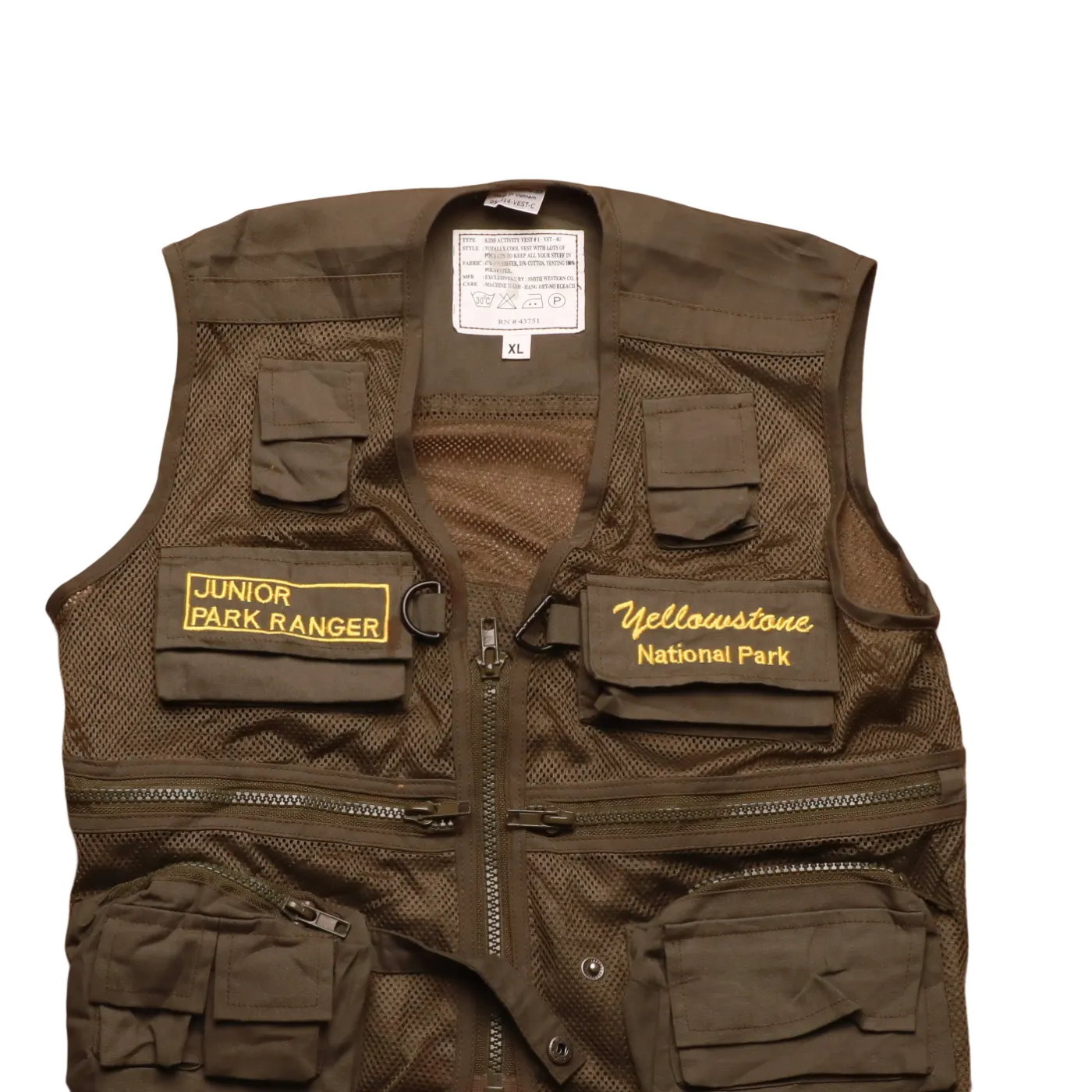 Unbranded Kids Ranger Vest Green Age 5Y