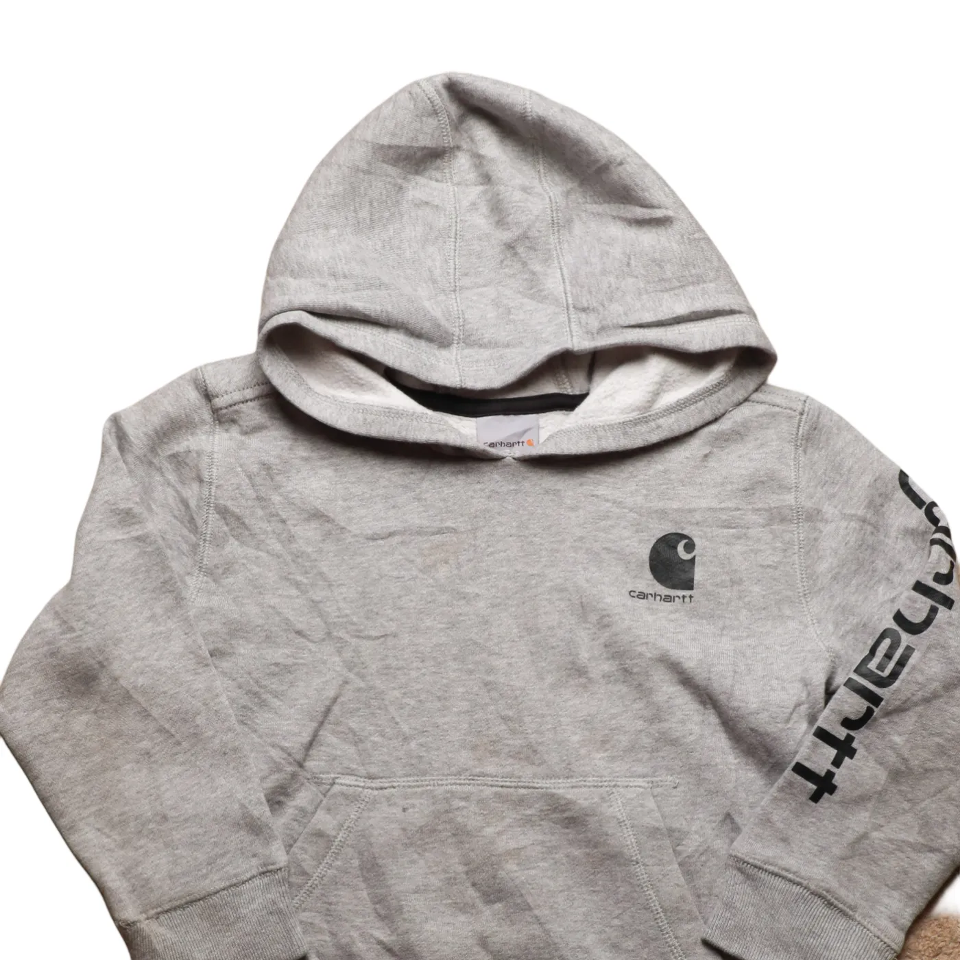 Carhartt Kids Hoodie Grey Age 6Y