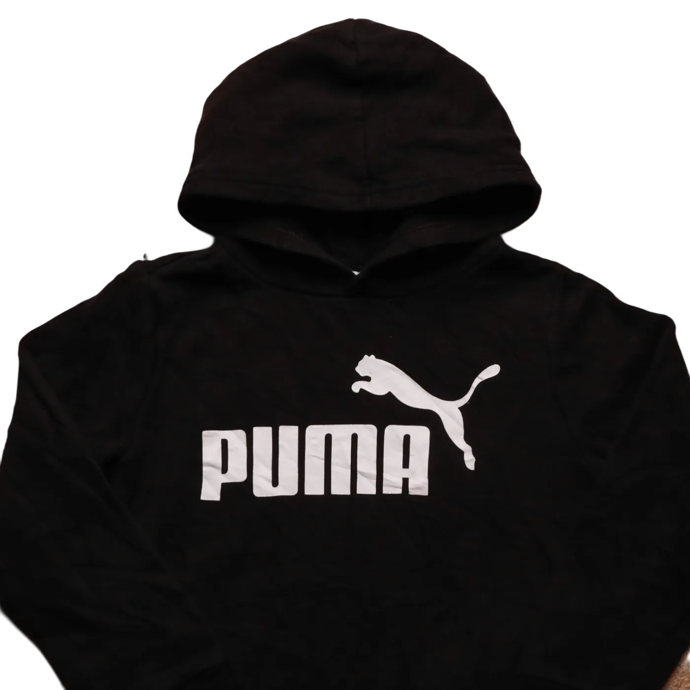 Puma Kids Hoodie Black Age 6Y