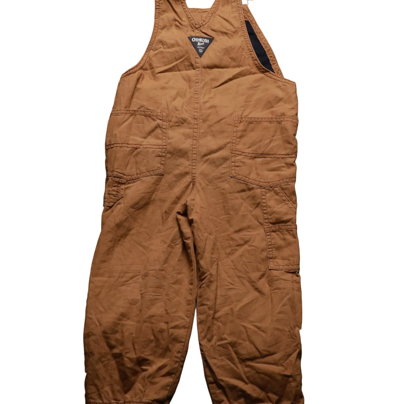OshKosh Kids Dungarees Brown Age 4Y