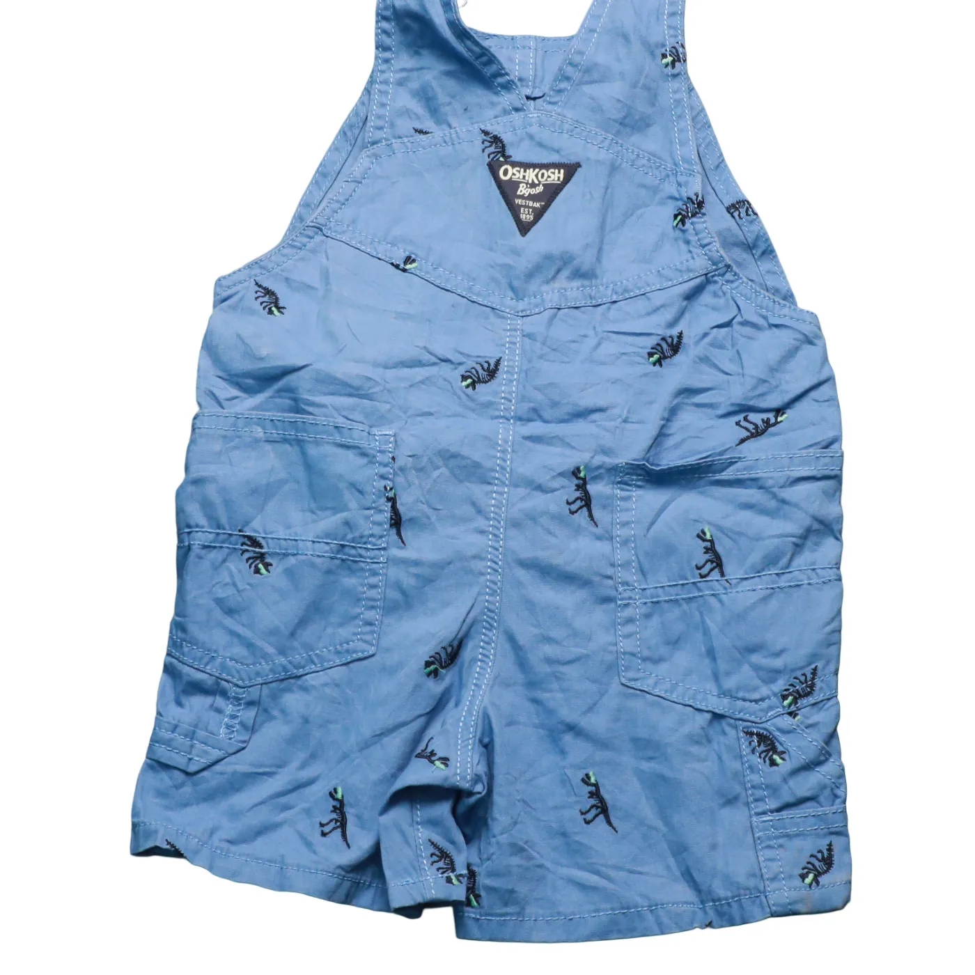 OshKosh Kids Shortall Dungarees Blue Age 2T