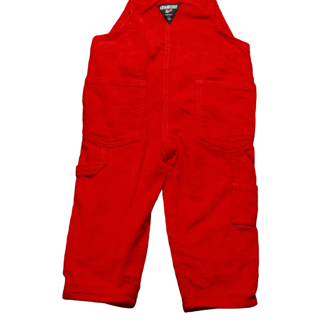 OshKosh Kids Corduroy Dungarees Red Age 2T