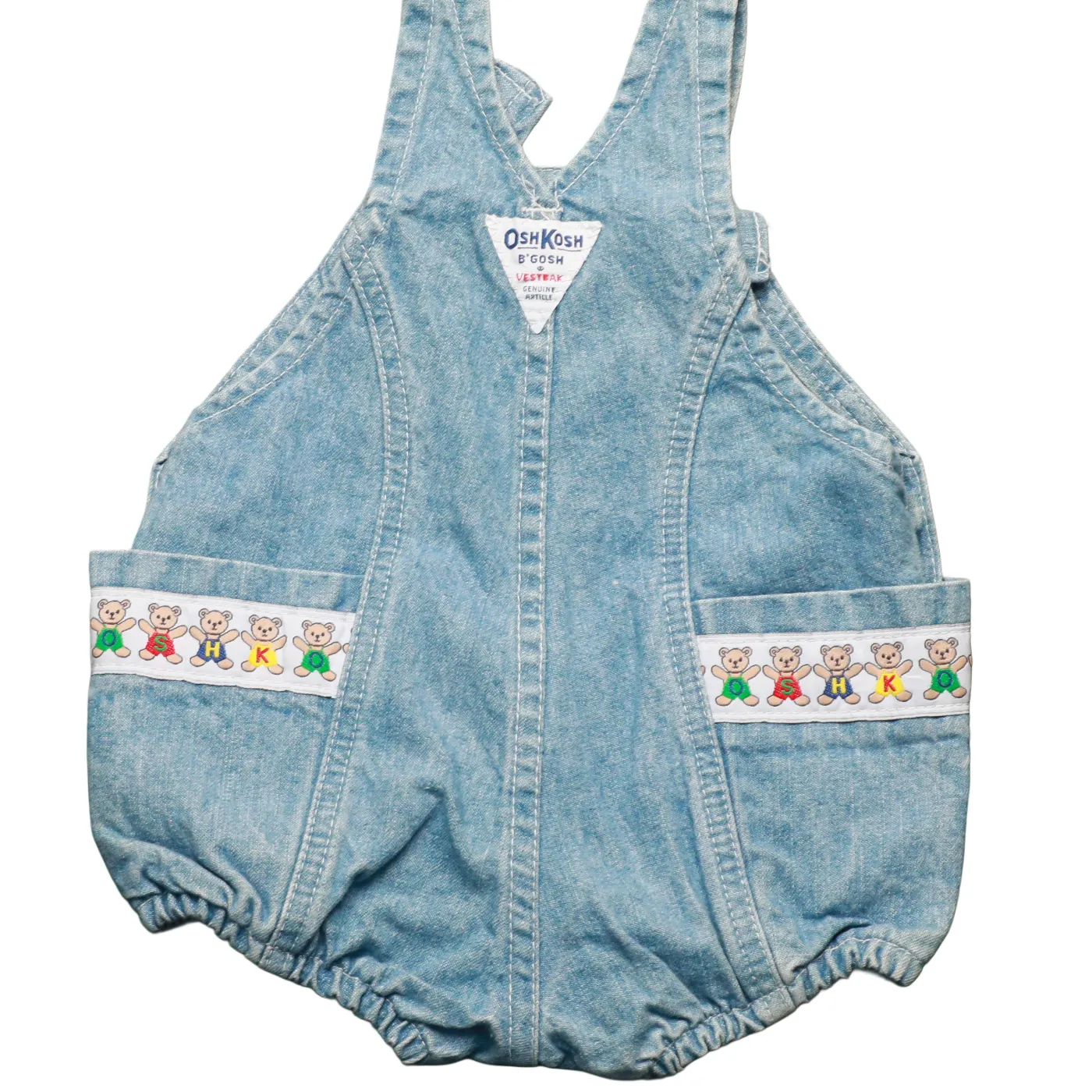 OshKosh Kids Onesie Dungarees Blue Age 6M