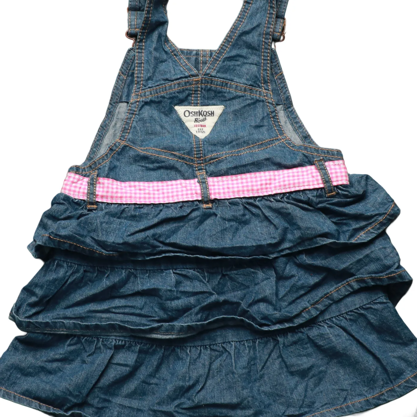 OshKosh Kids Dress Dungarees Blue Age 4Y
