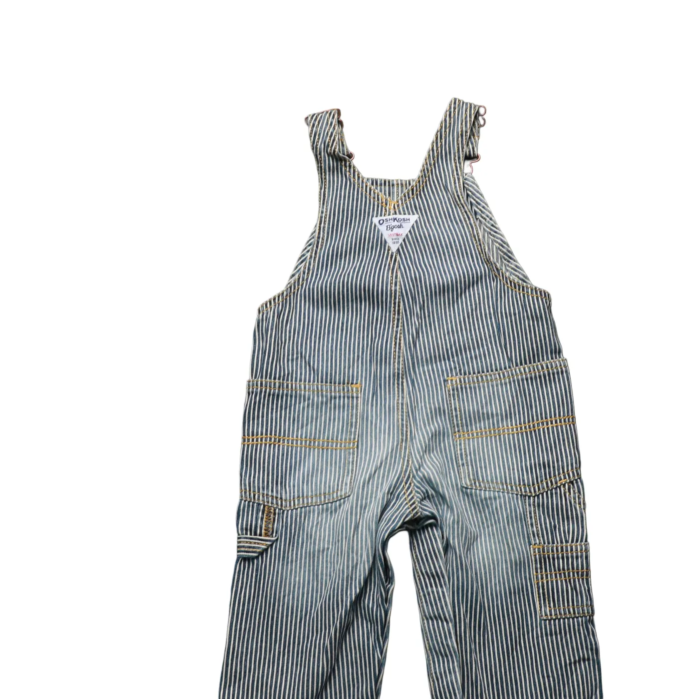 OshKosh Kids Stripe Dungarees Multi Age 12M