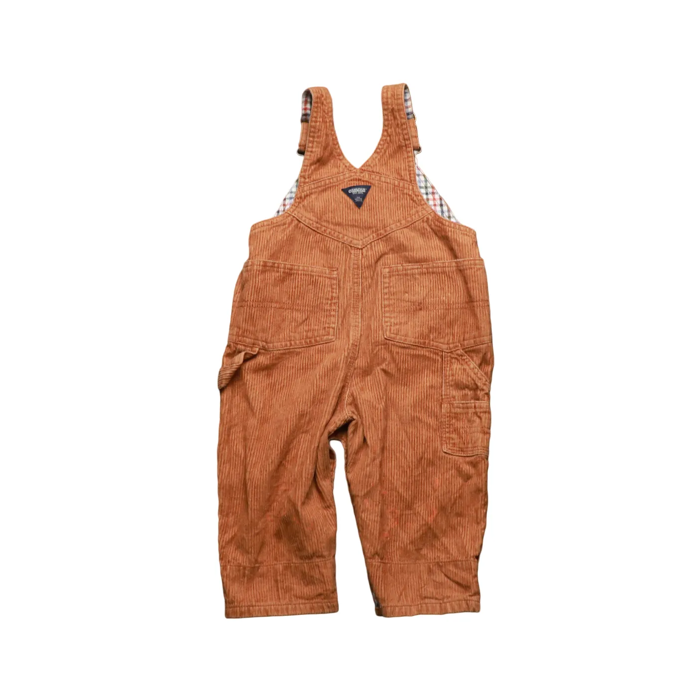 OshKosh Kids Corduroy Dungarees Brown Age 12M