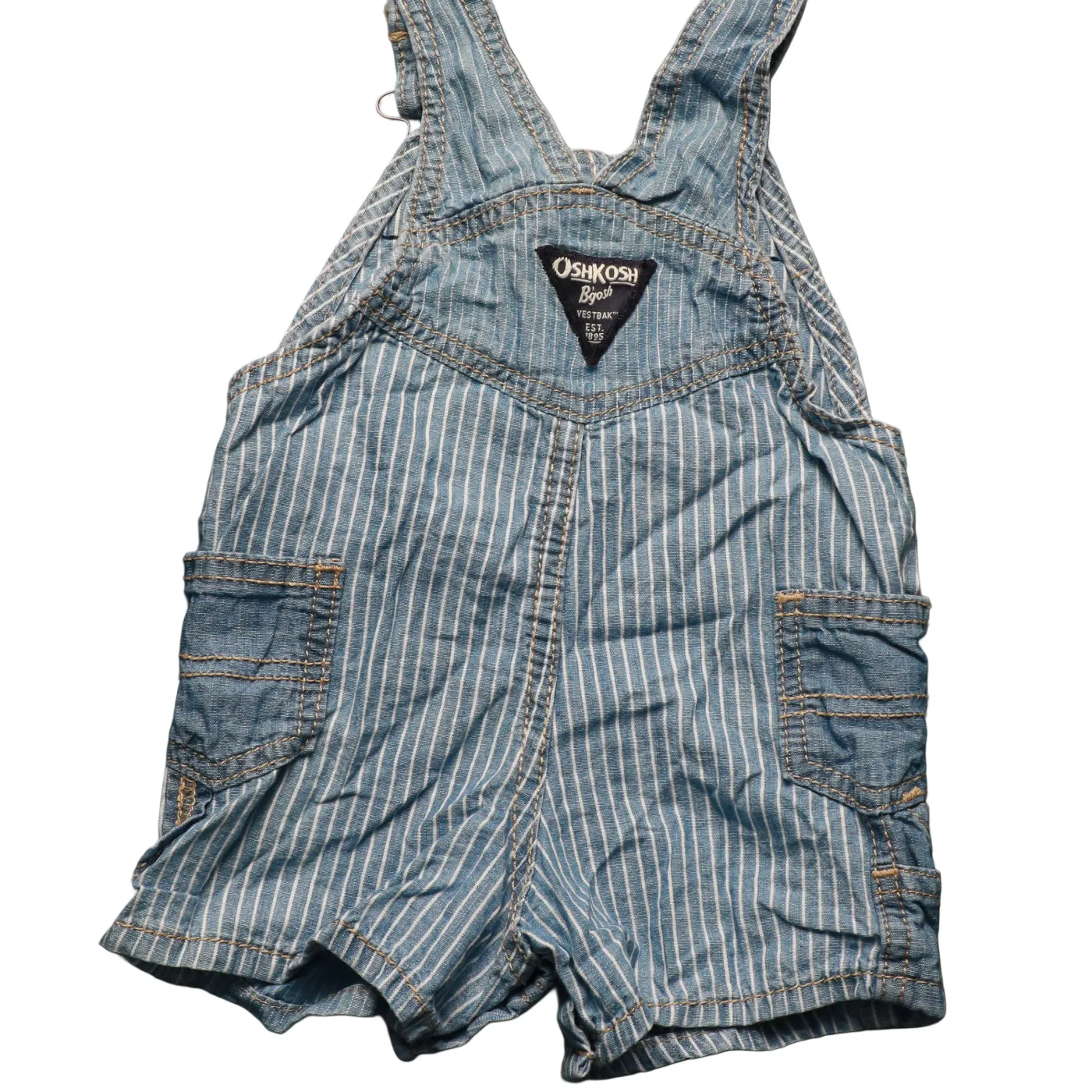 OshKosh Kids Shortall Dungarees Multi Age 3M