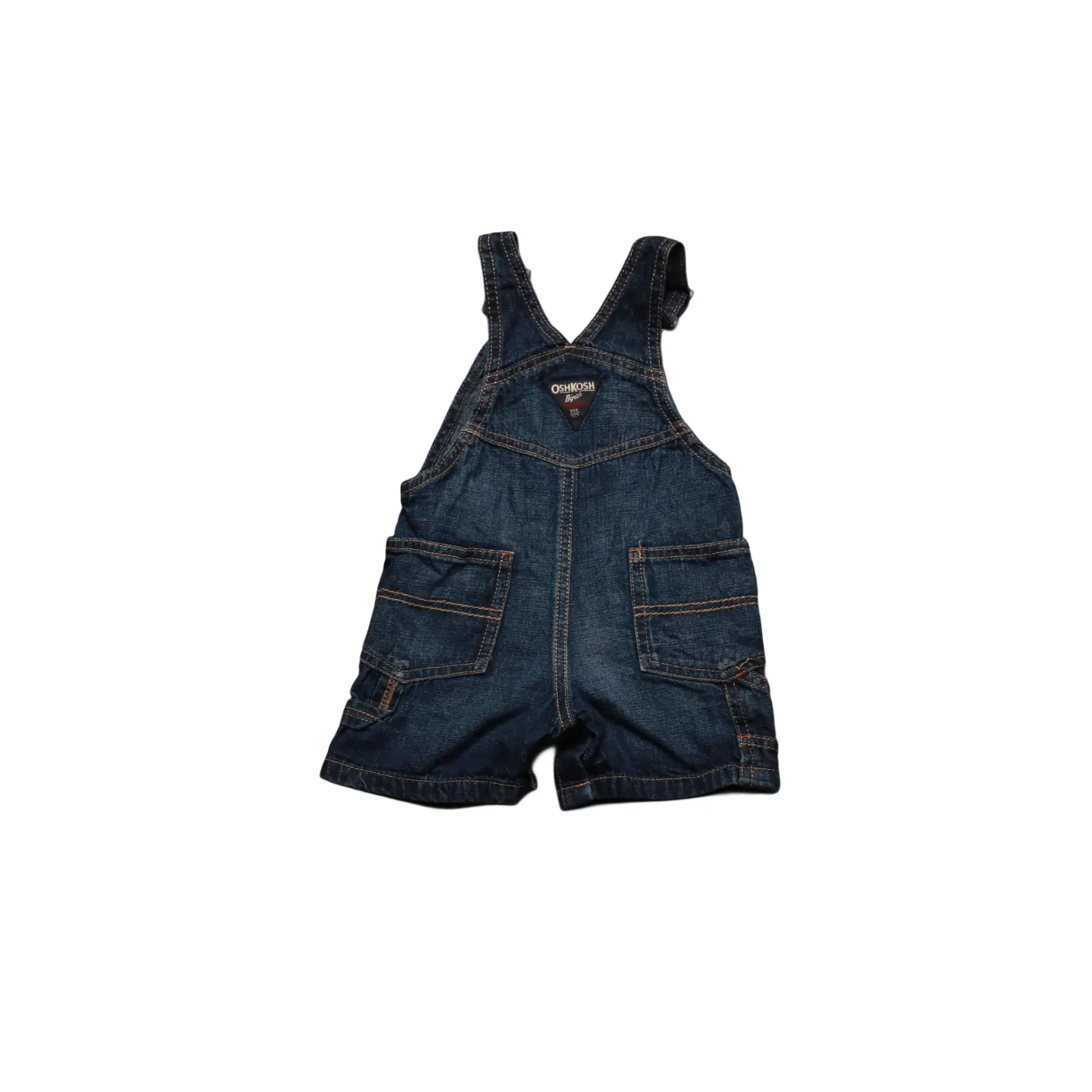 OshKosh Kids Shortall Dungarees Blue Age 9M