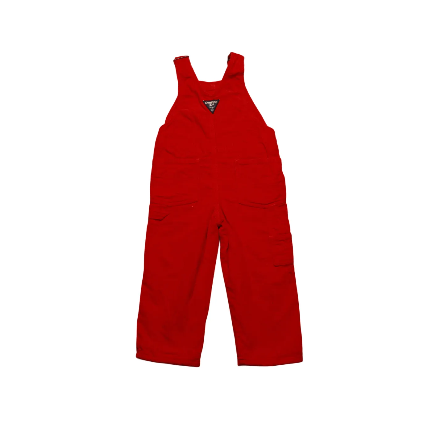 OshKosh Kids Corduroy Dungarees Red Age 3Y
