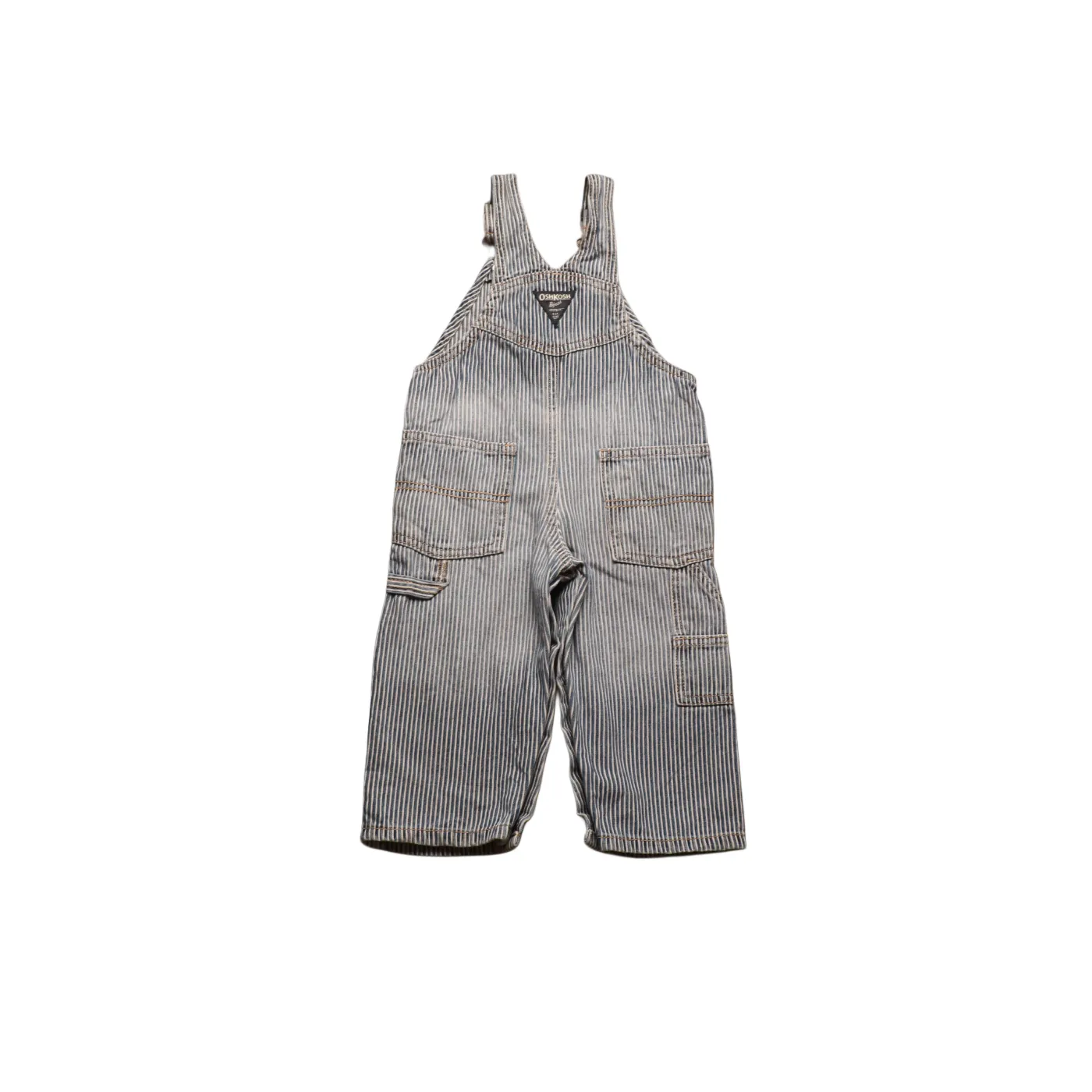 OshKosh Kids Striped Dungarees Multi Age 18m