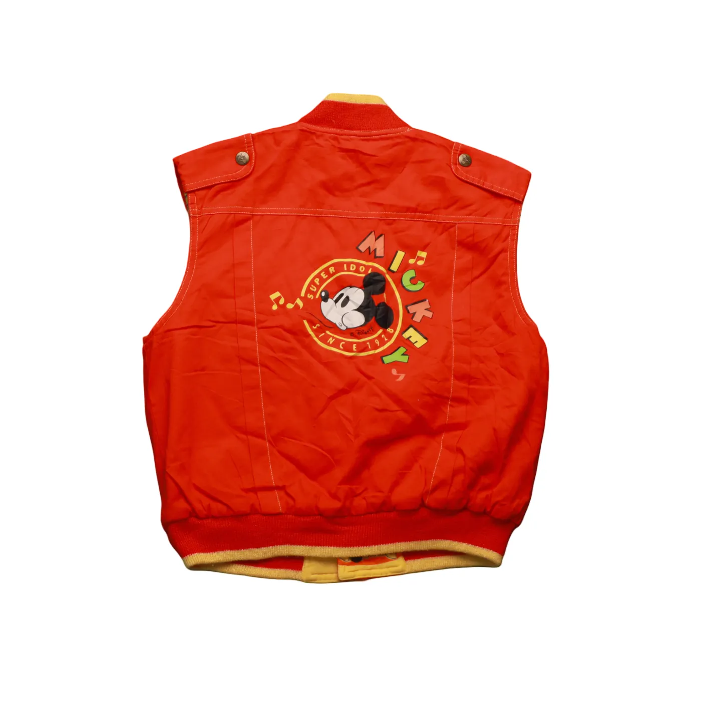 Disney Kids Vest Jacket Orange Age 10Y