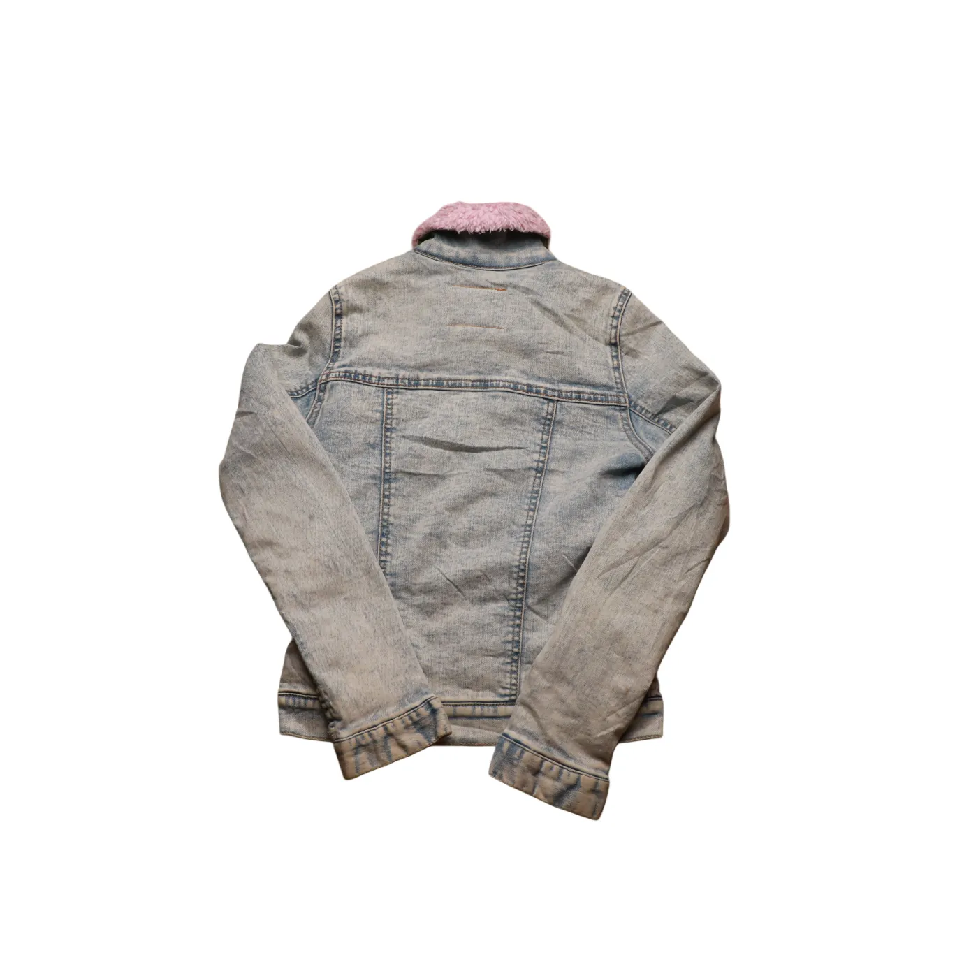 Levis Kids Sherpa Lined Jacket Blue Age 10-12Y