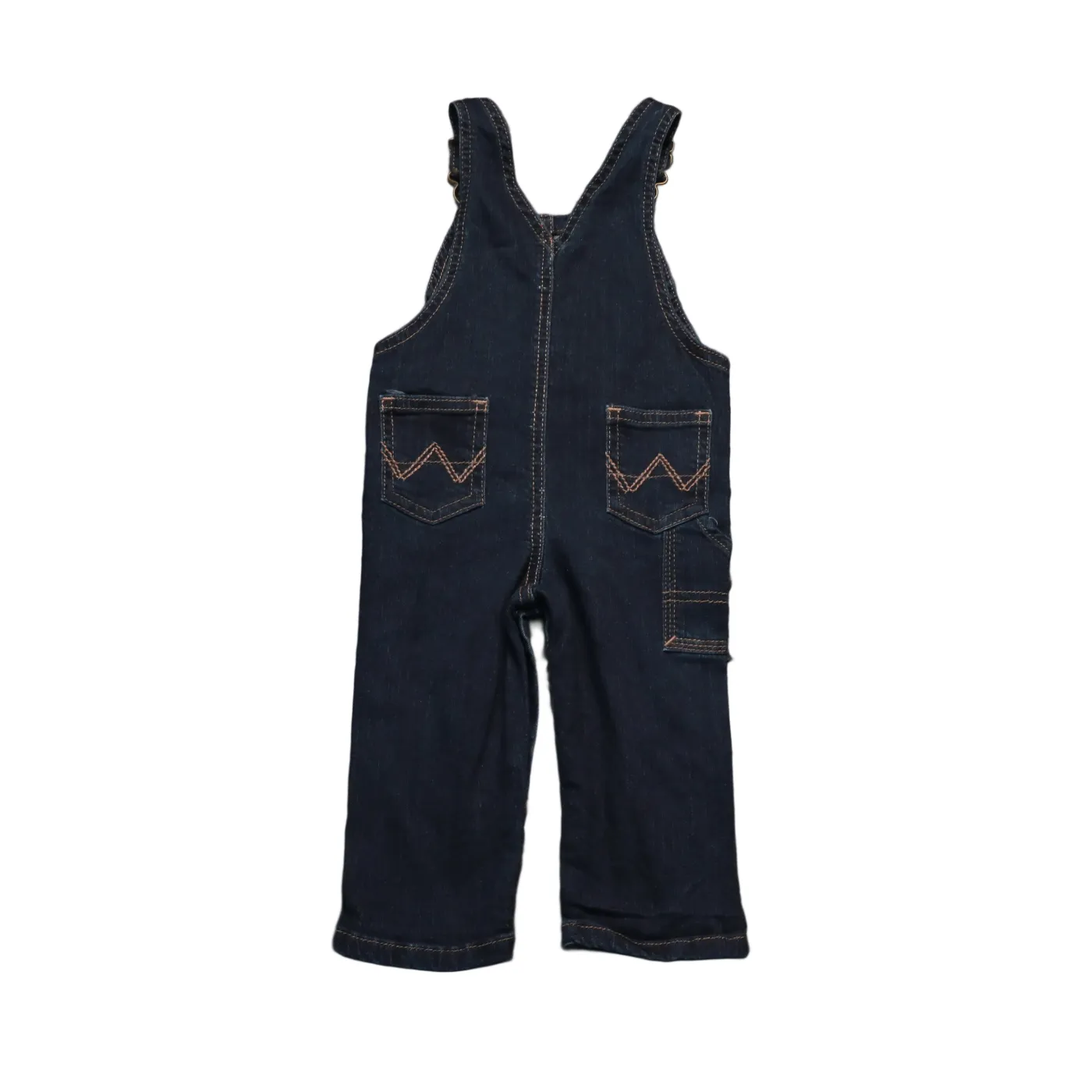 Wrangler Kids Denim Dungarees Blue Age 12M