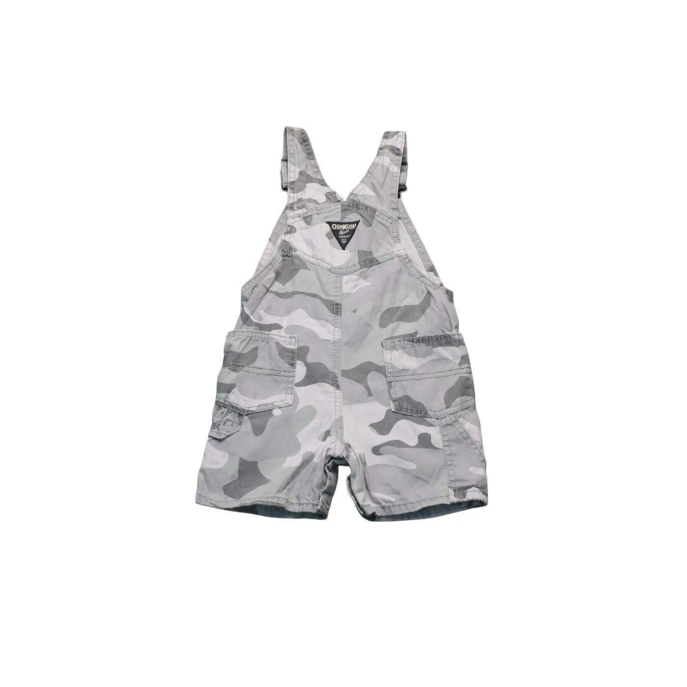 OshKosh Kids Camo Shortall Dungarees Multi Age 24M