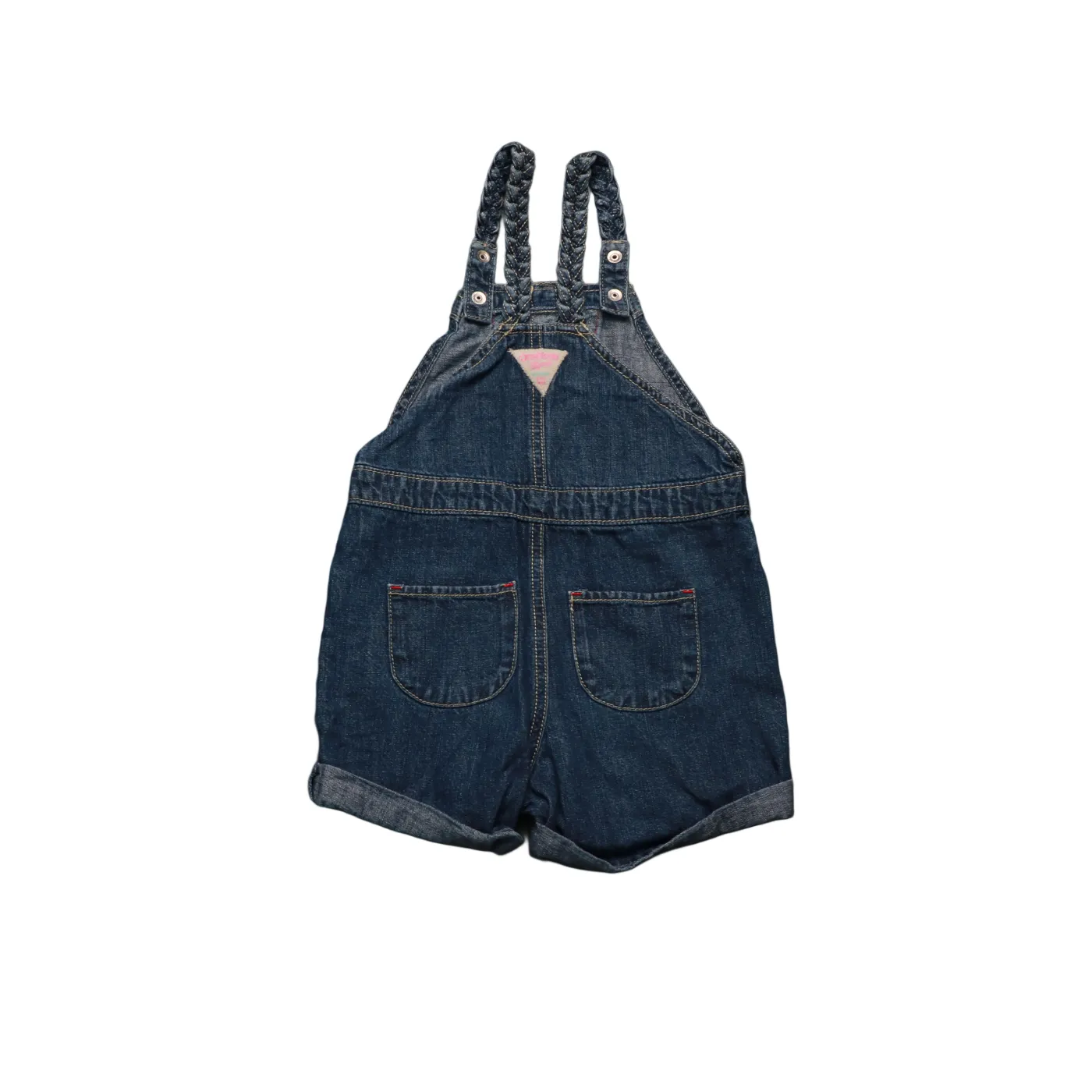 OshKosh Kids Denim Shortall Dungarees Blue Age 4Y