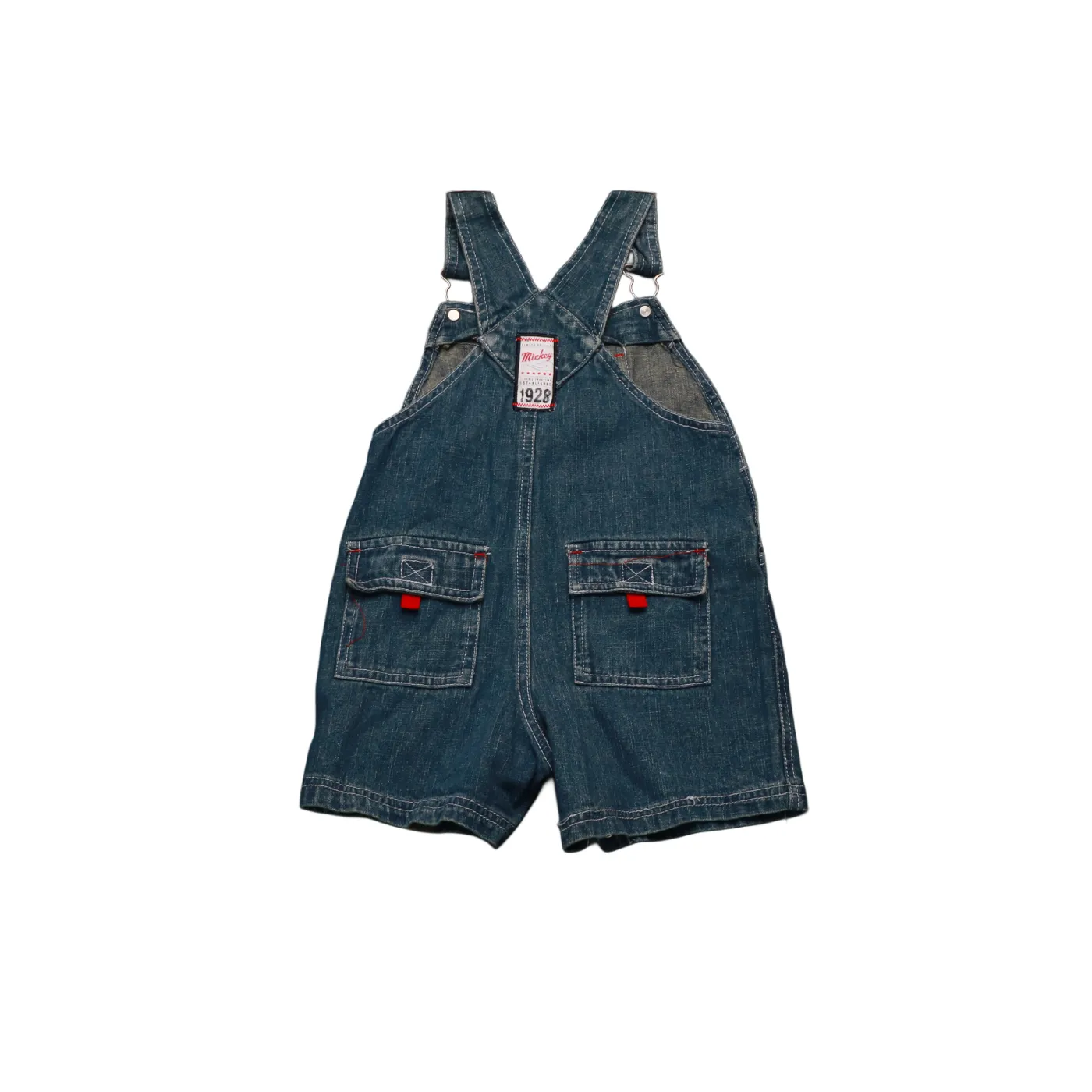 Disney Kids Denim Dungarees Blue Age 24M