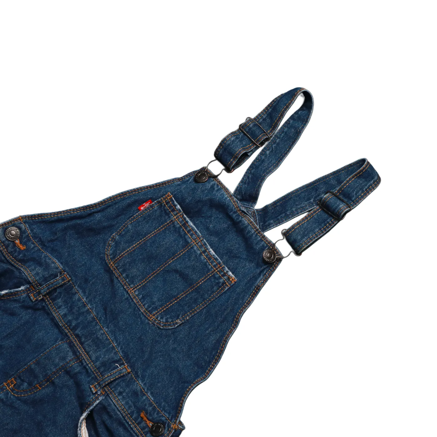 Levi's Kids Shortalls Dungarees Blue Age 7-8Y
