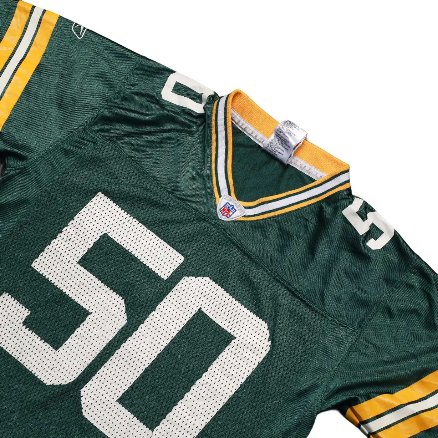 Reebok Kids Parker NFL Jersey Green Age 10-12Y