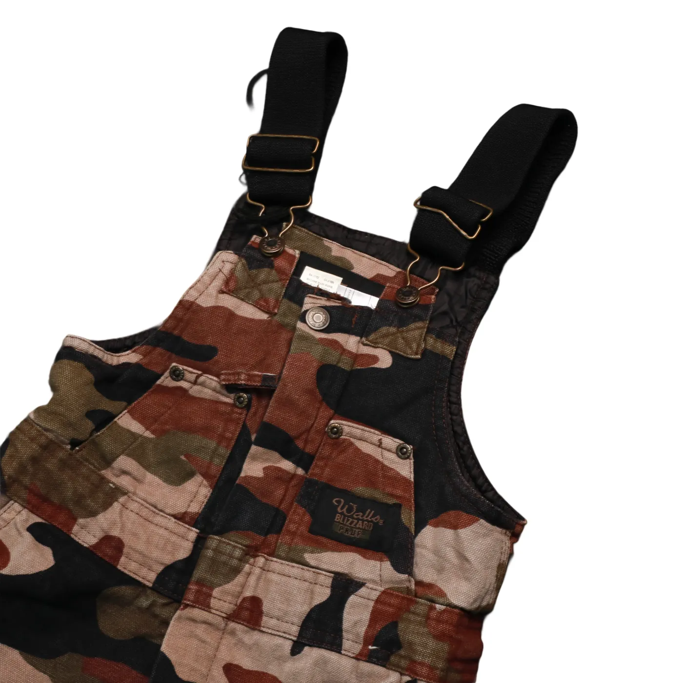 Walls Kids Padded Camo Print Dungarees Multi Age 5T