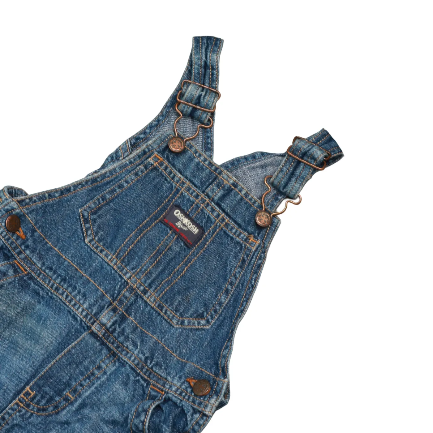 OshKosh Kids Shortalls Dungarees Blue Age 24M