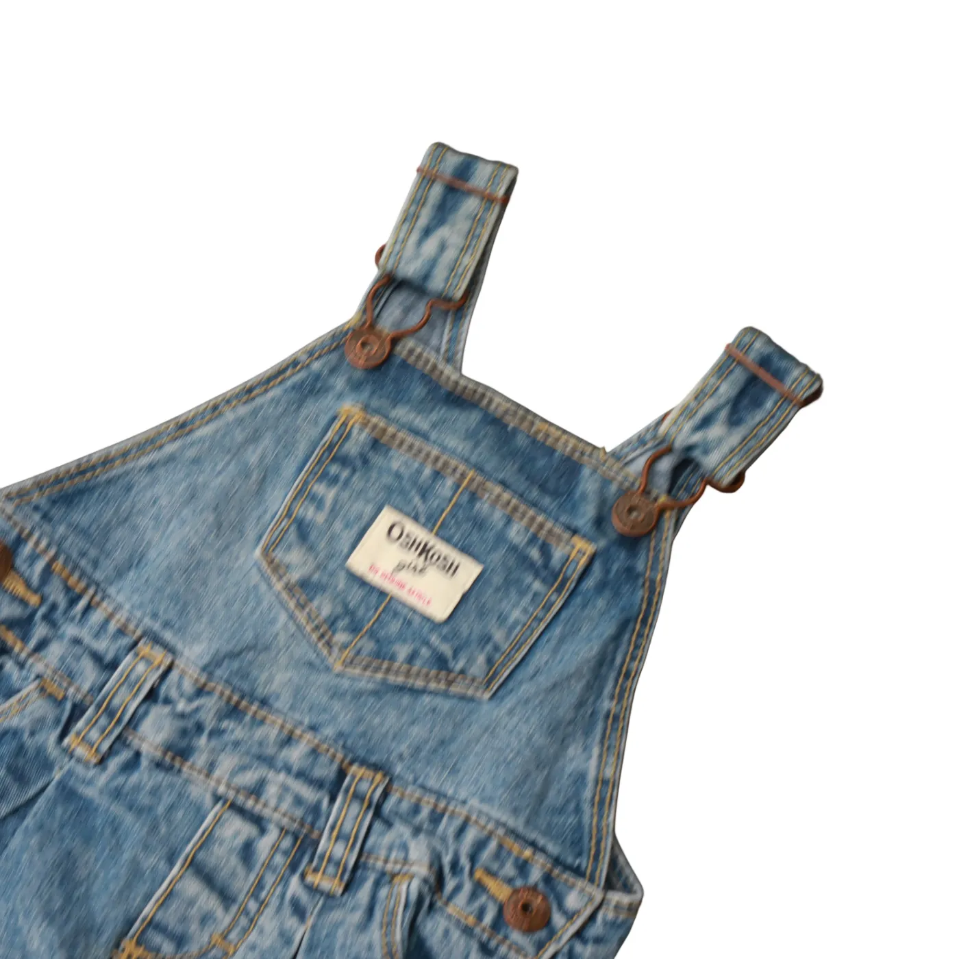 OshKosh Kids Shortalls Dungarees Blue Age 12M