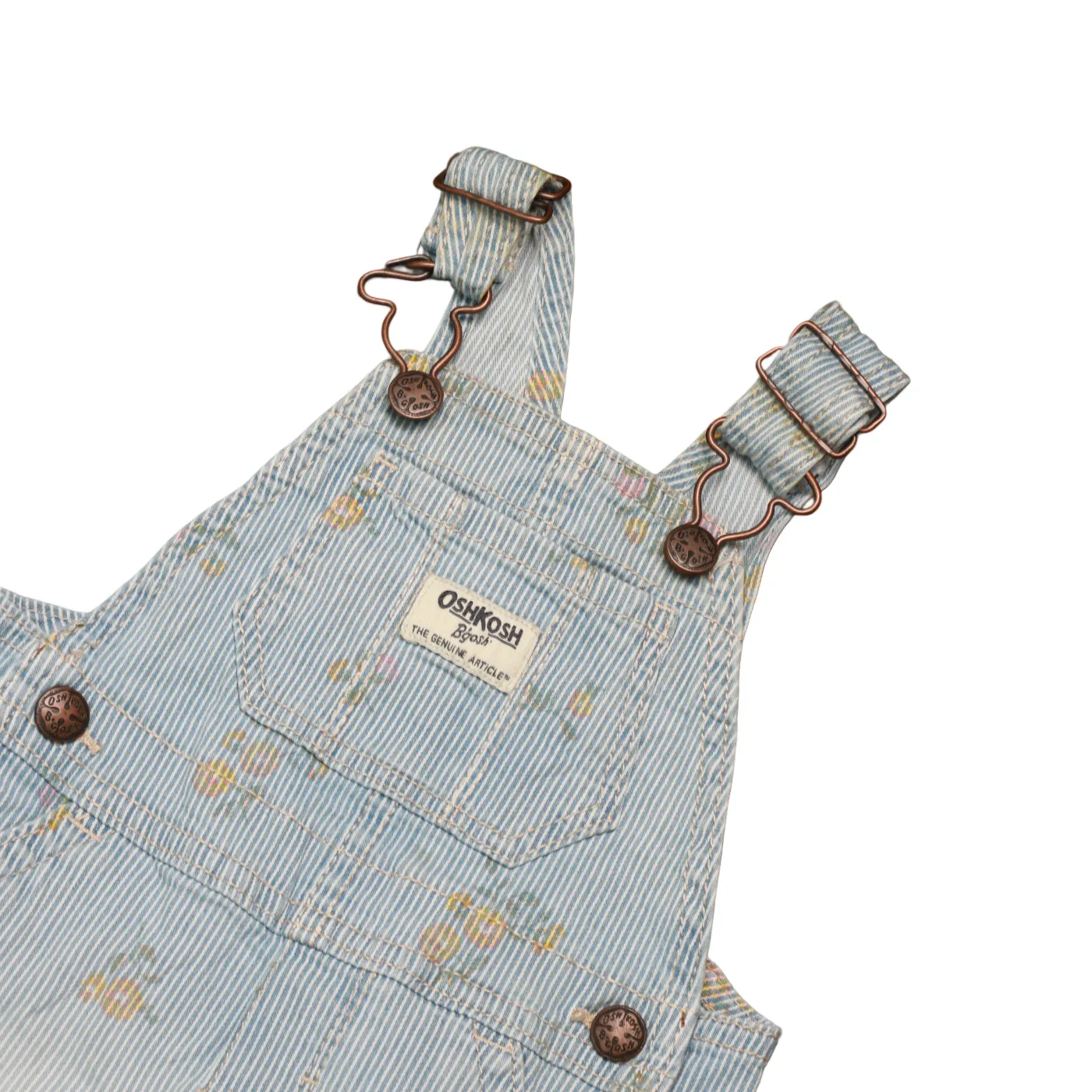 OshKosh Kids Striped Dungarees Multi Age 6M