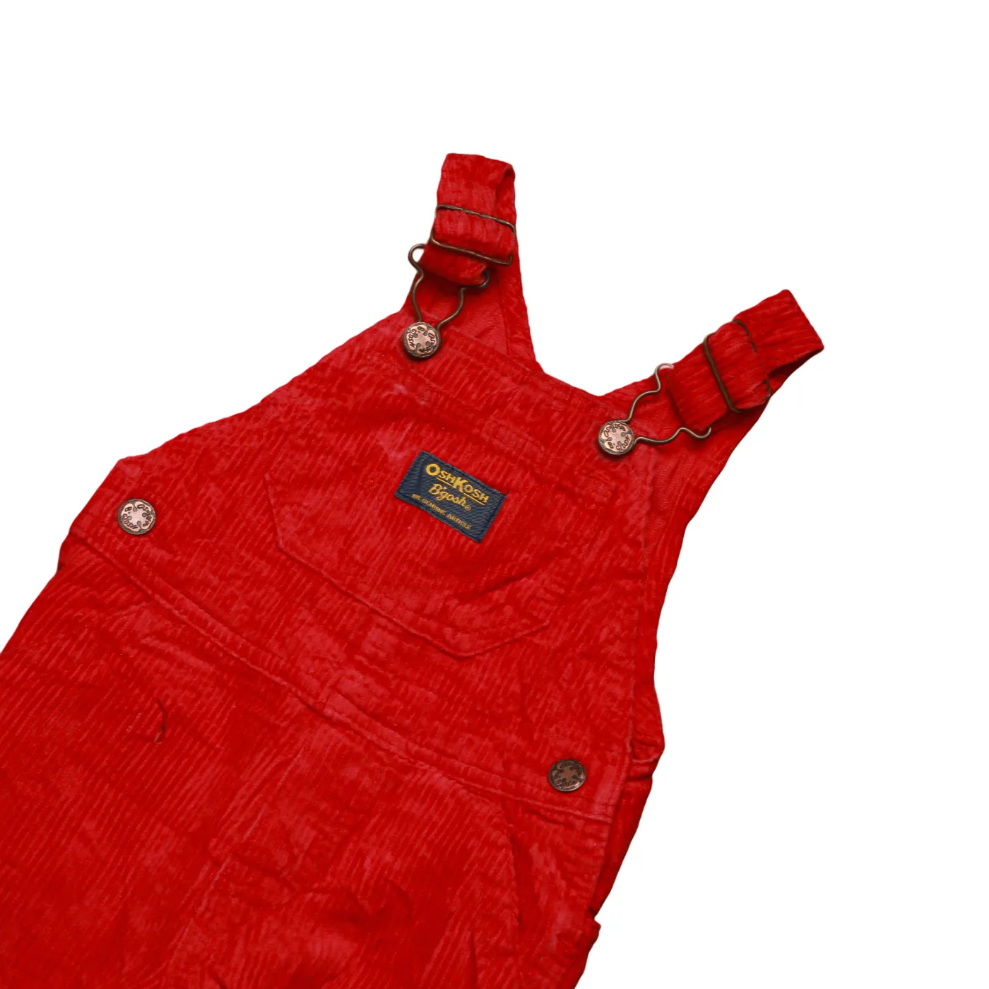 OshKosh Kids Corduroy Dungarees Red Age 12M