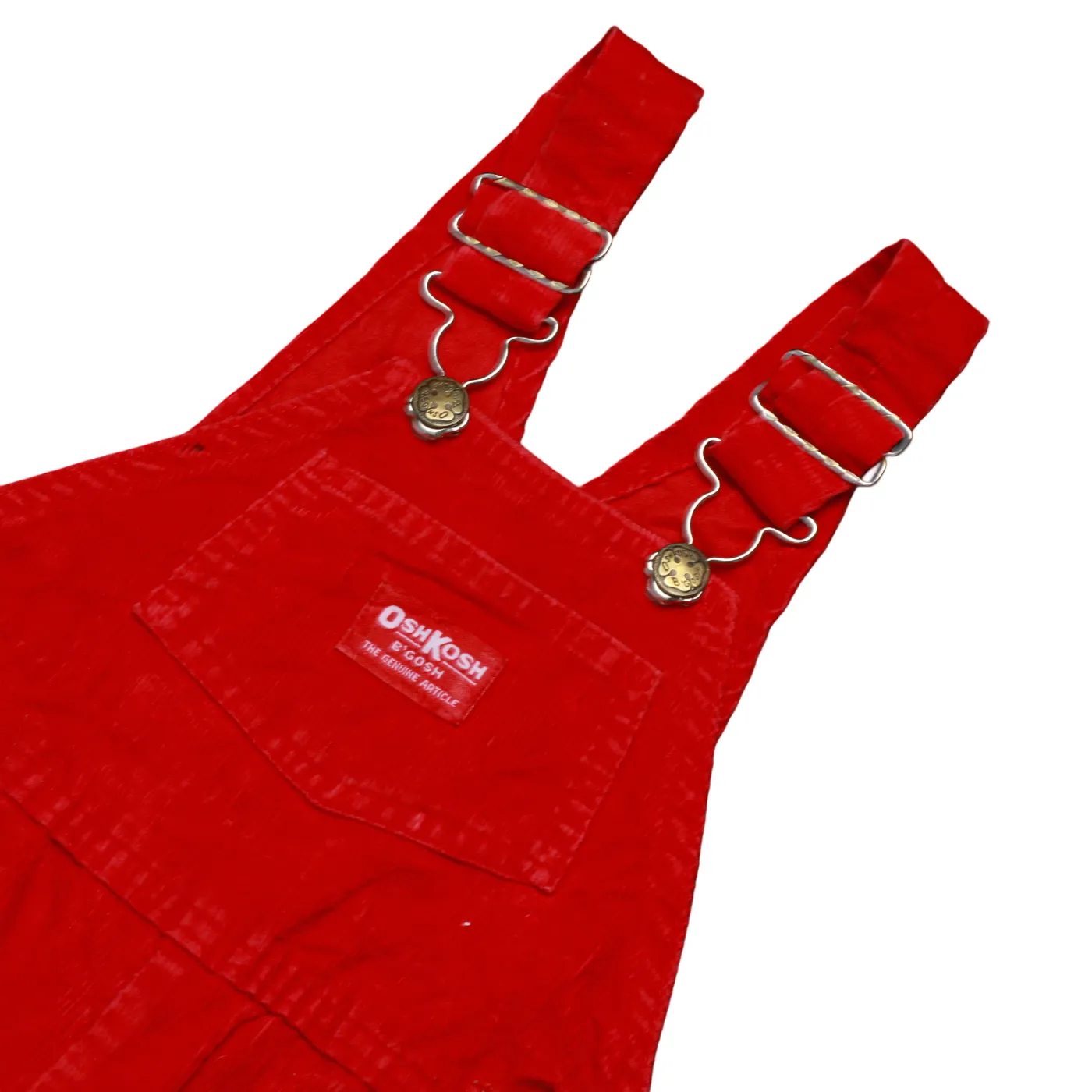 OshKosh Kids Corduroy Dungarees Red Age 2Y