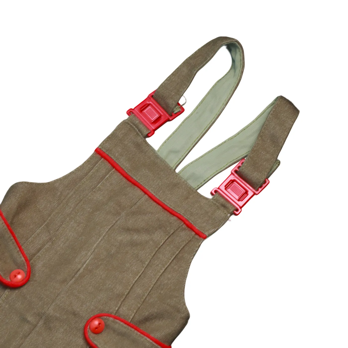 Unbranded Kids Dungarees Green Age 3Y