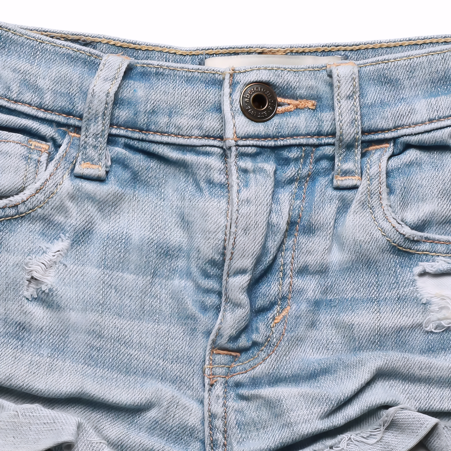Abercrombie Kids Denim Shorts Blue Age 10Y