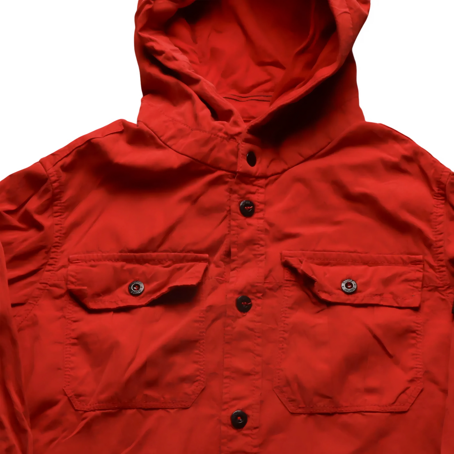 Stone Island Kids Shirt Jacket Red Age 5-6Y