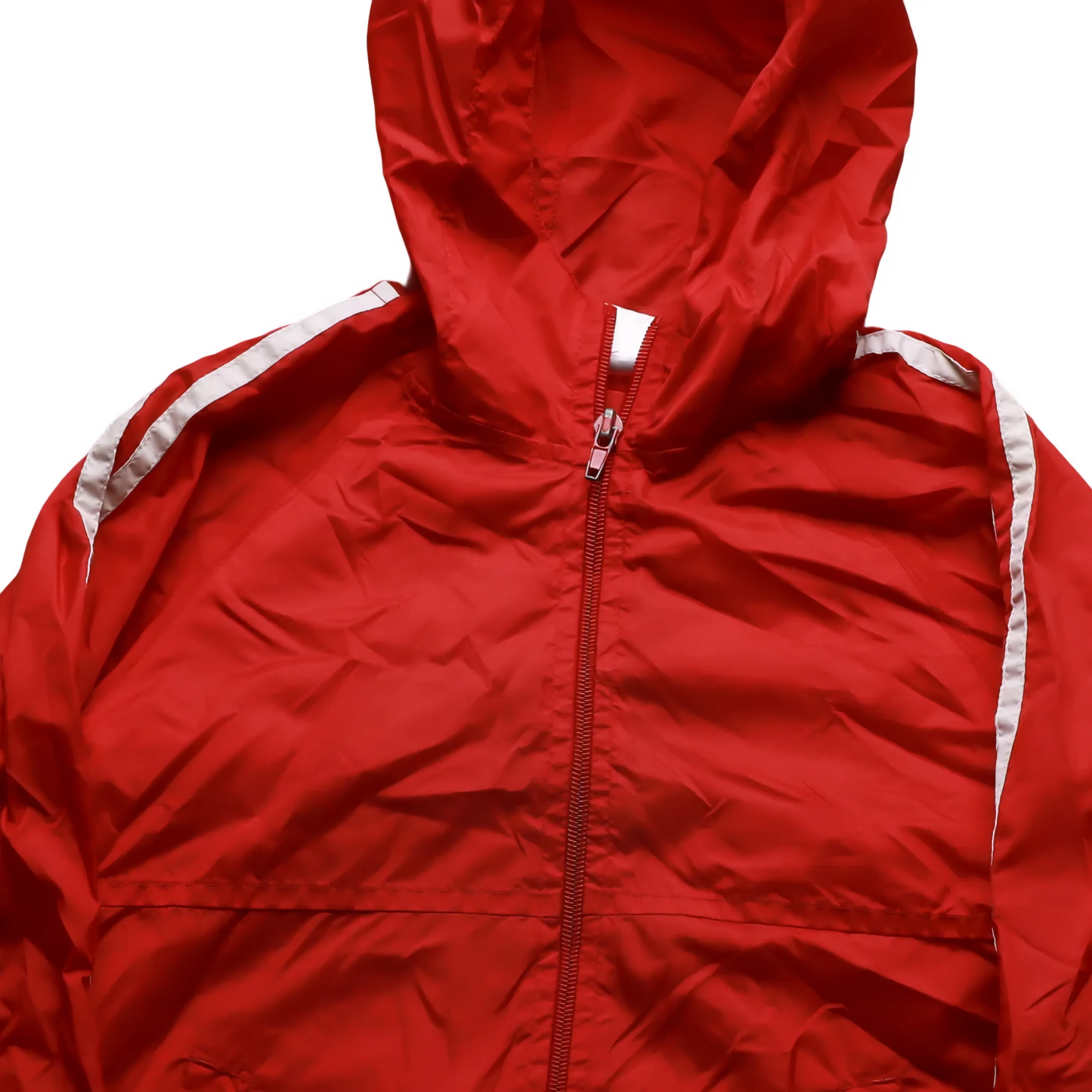 Adidas Kids Windbreaker Jacket Red Age 6-7Y