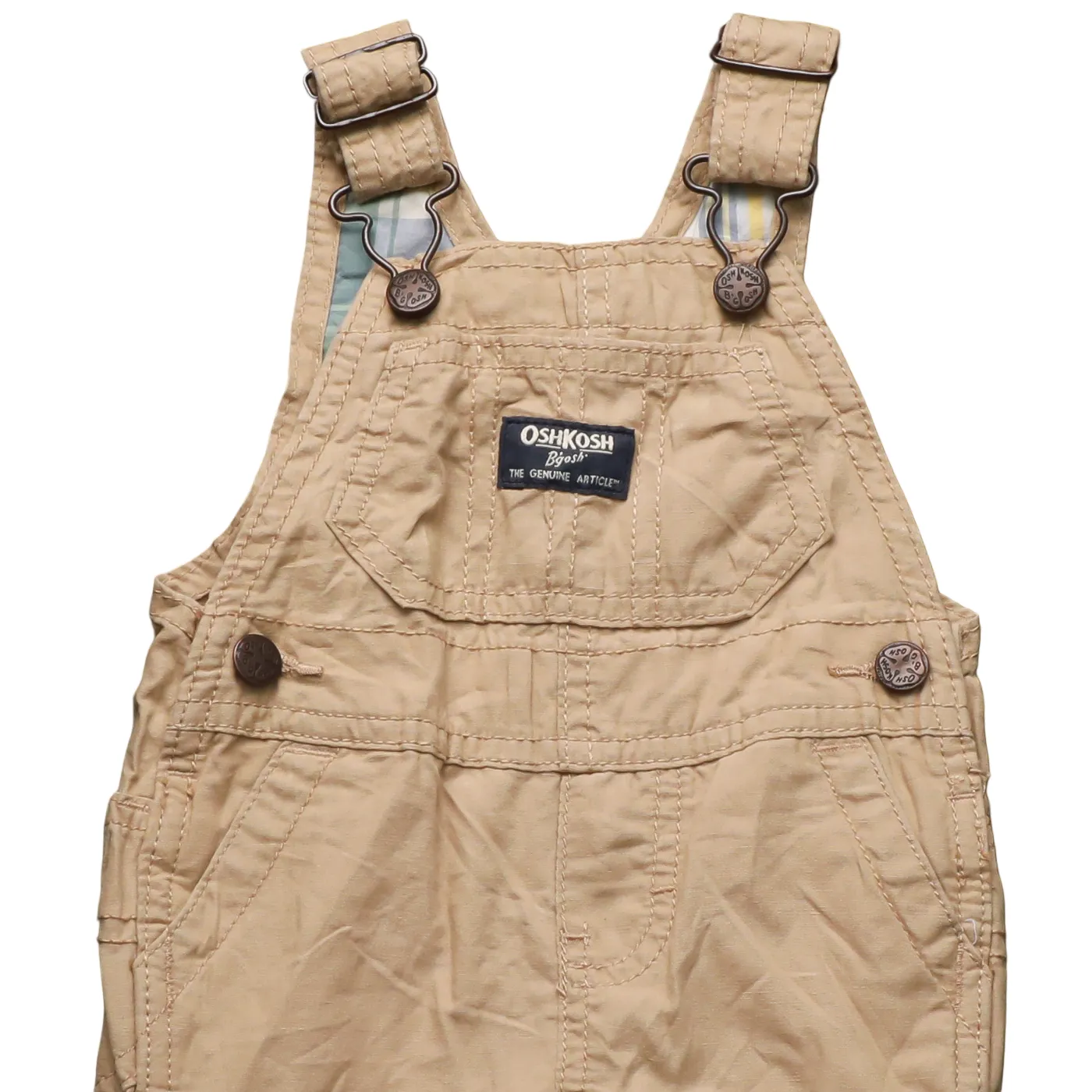 OshKosh Kids Dungaree Brown Age 3M