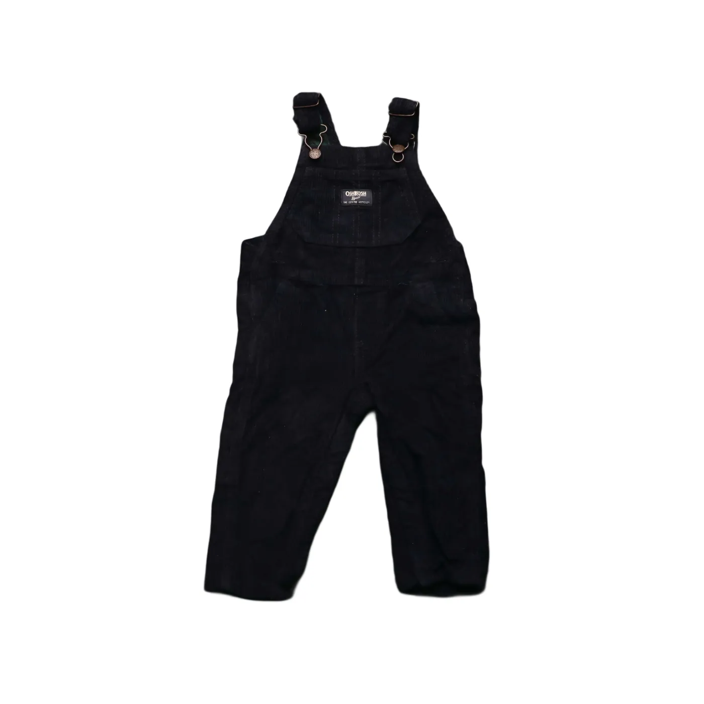 OshKosh Kids Corduroy Dungaree Blue Age 12M