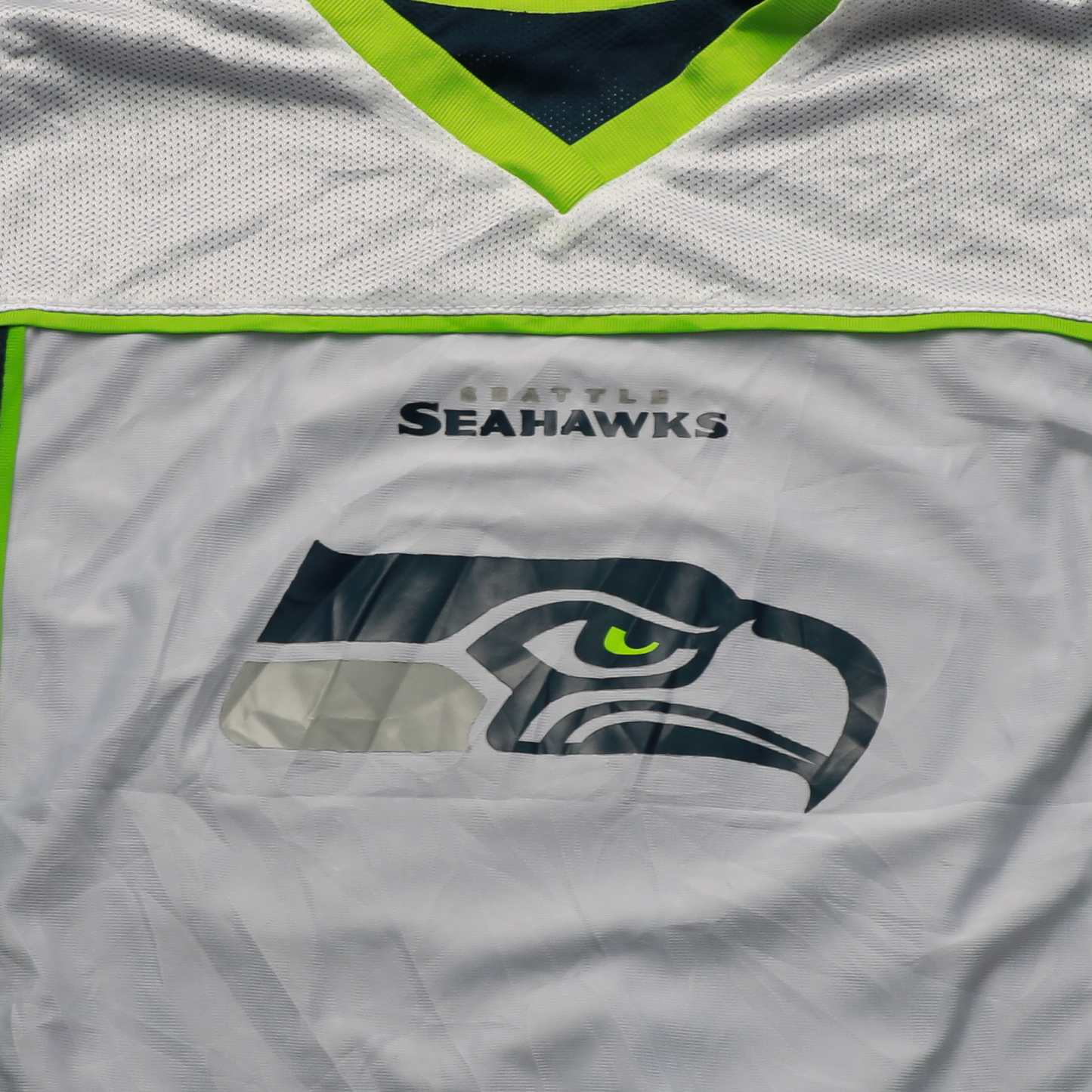 Seattle Seahawk Kids NFL Jersey White Age 8Y