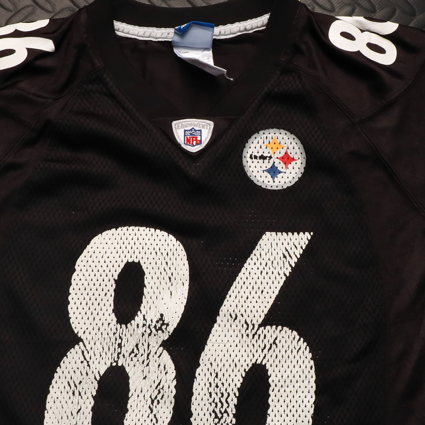Reebok Kids NFL Jersey Black Age 8Y