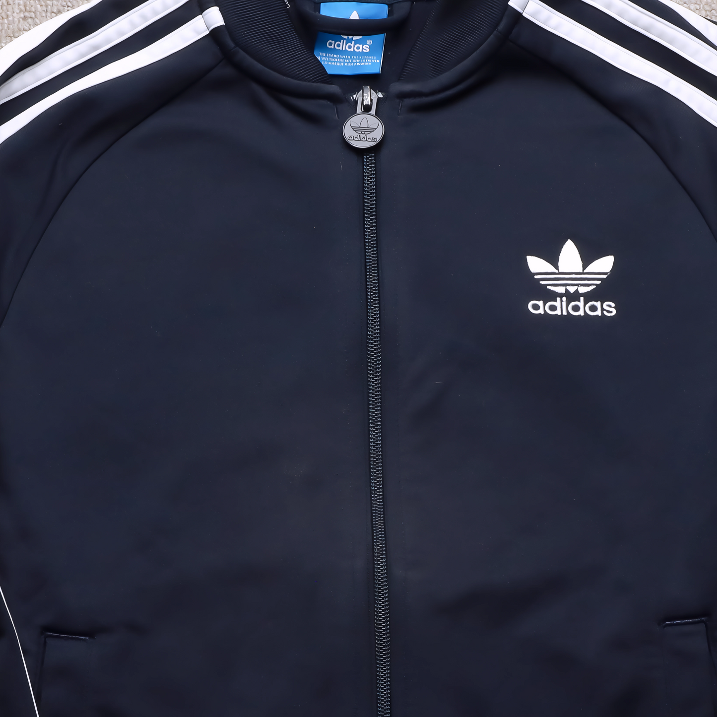Adidas Kids Track Jacket Blue Age 11Y