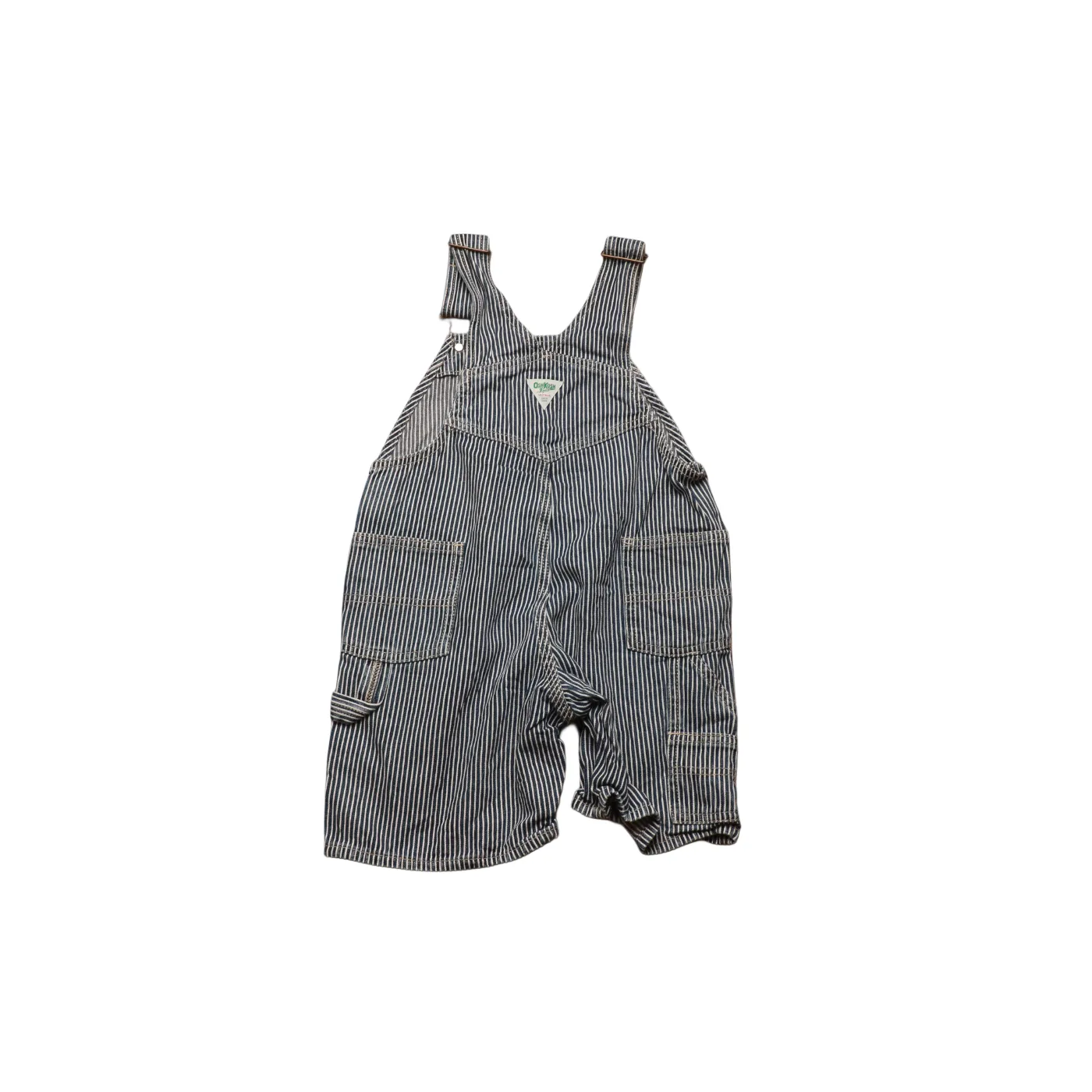 OshKosh Kids Striped Shortalls Dungarees Multi Age 3T