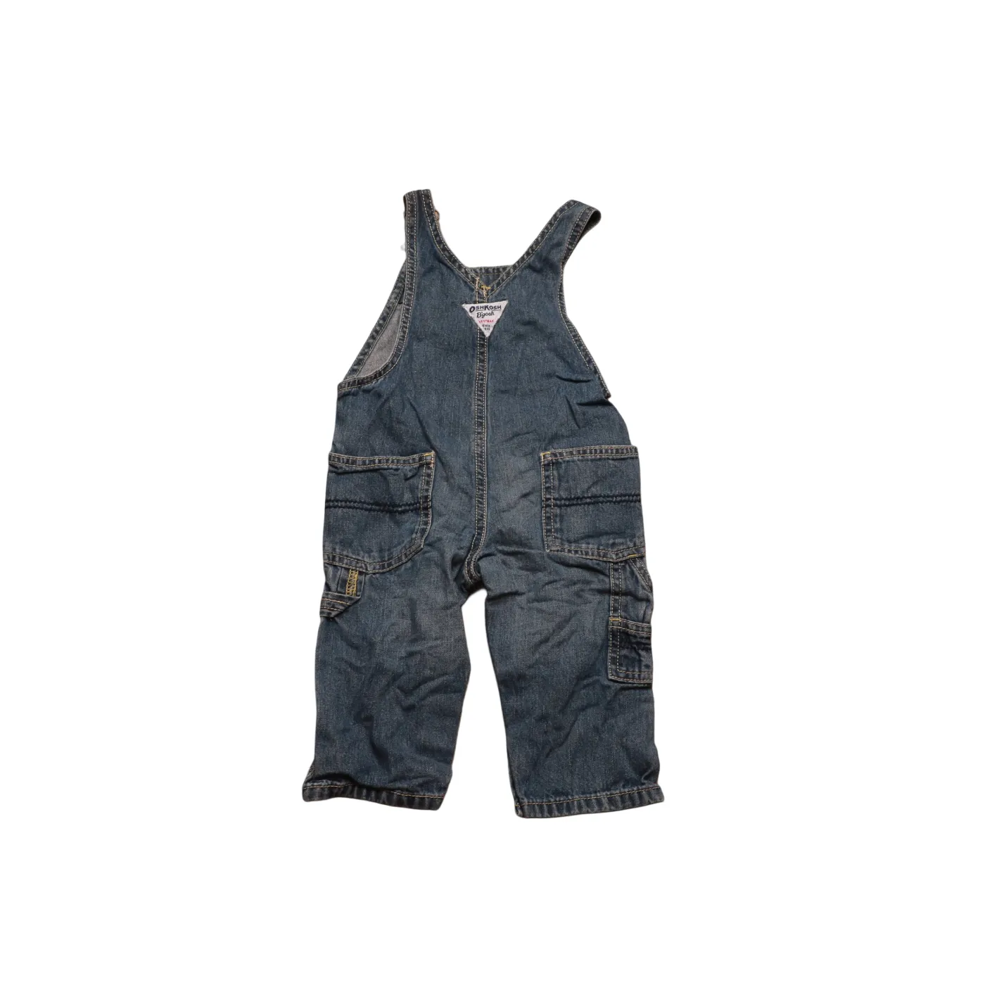 OshKosh Kids Denim Dungarees Blue Age 9M